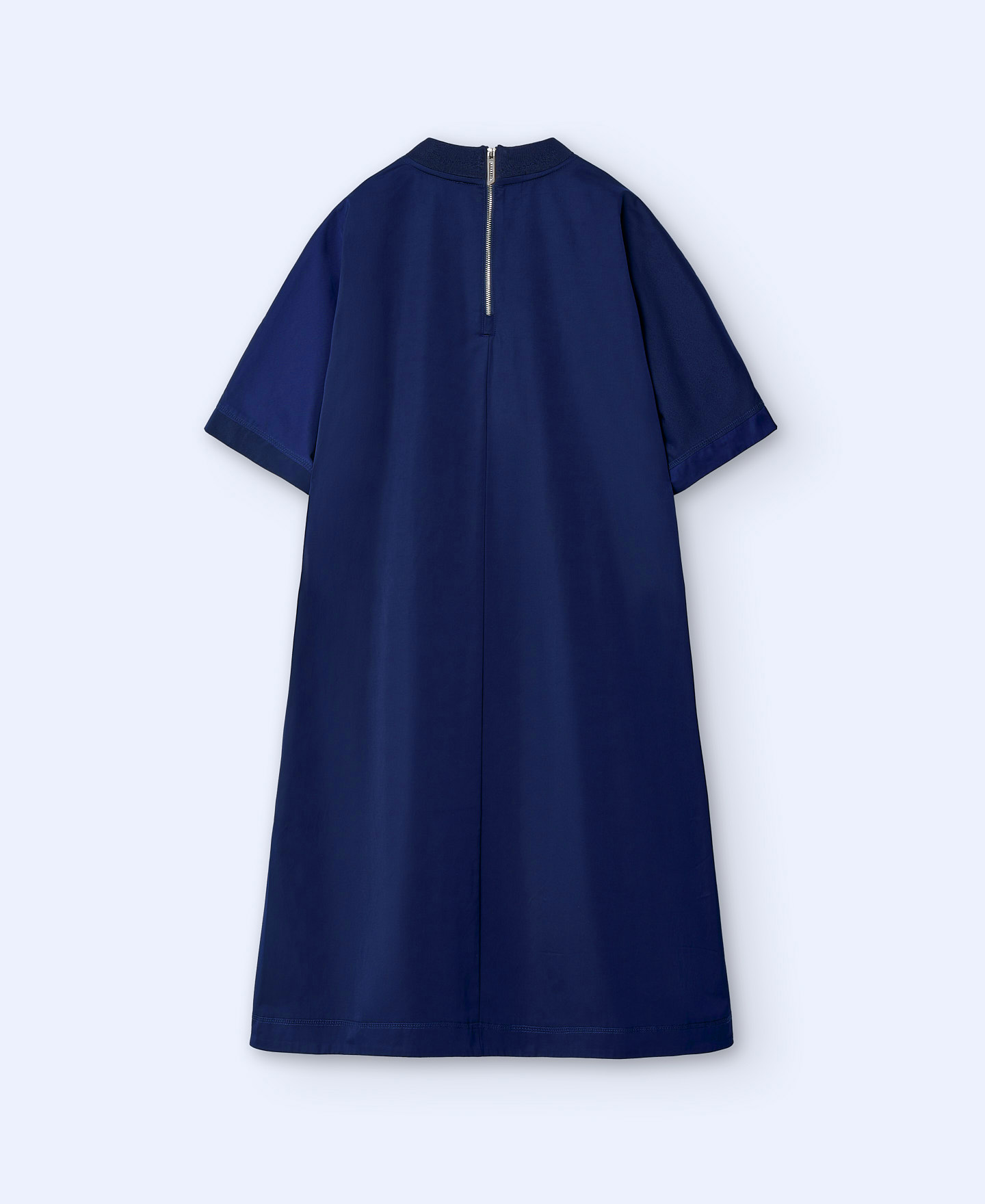 A-line crew neck dress image number 5
