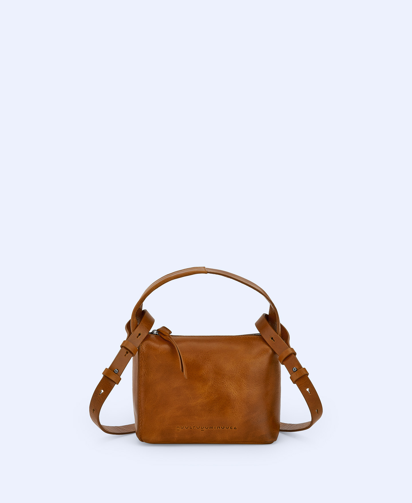Crackle effect mini shoulder bag image number 0