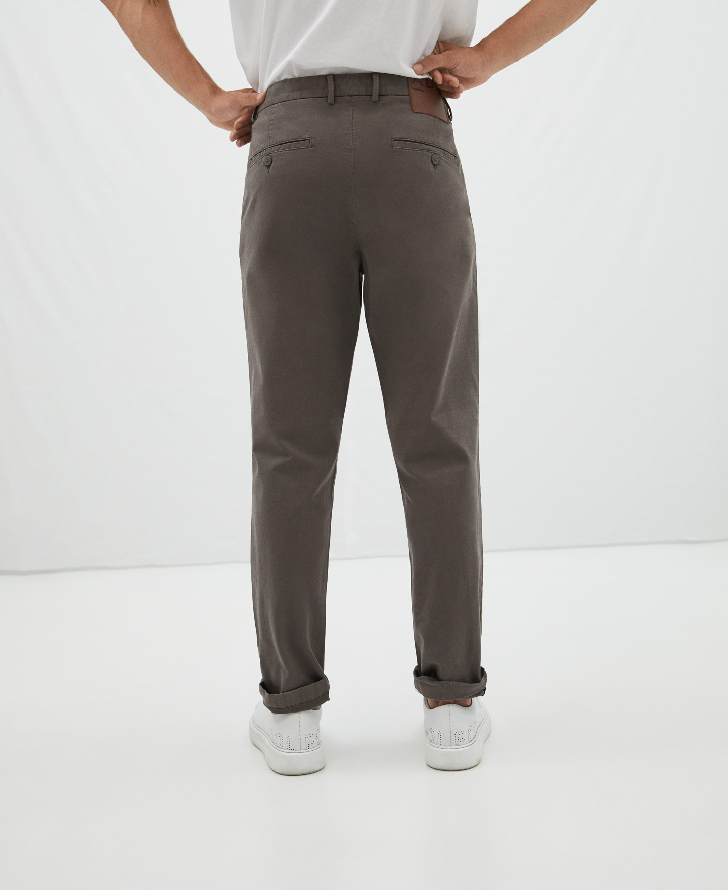 Cotton chino trousers image number 2