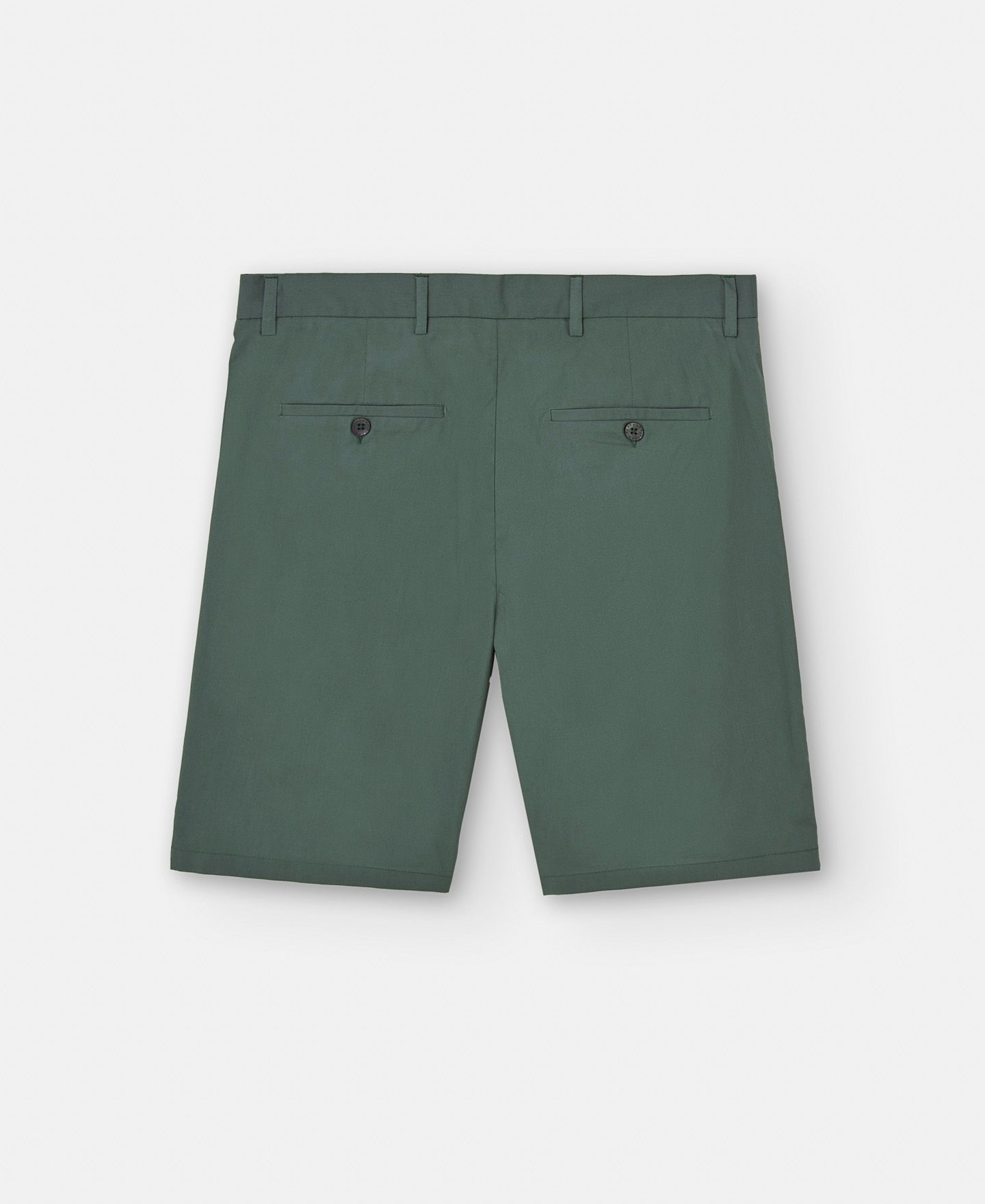 Cotton poplin Bermuda shorts image number 5