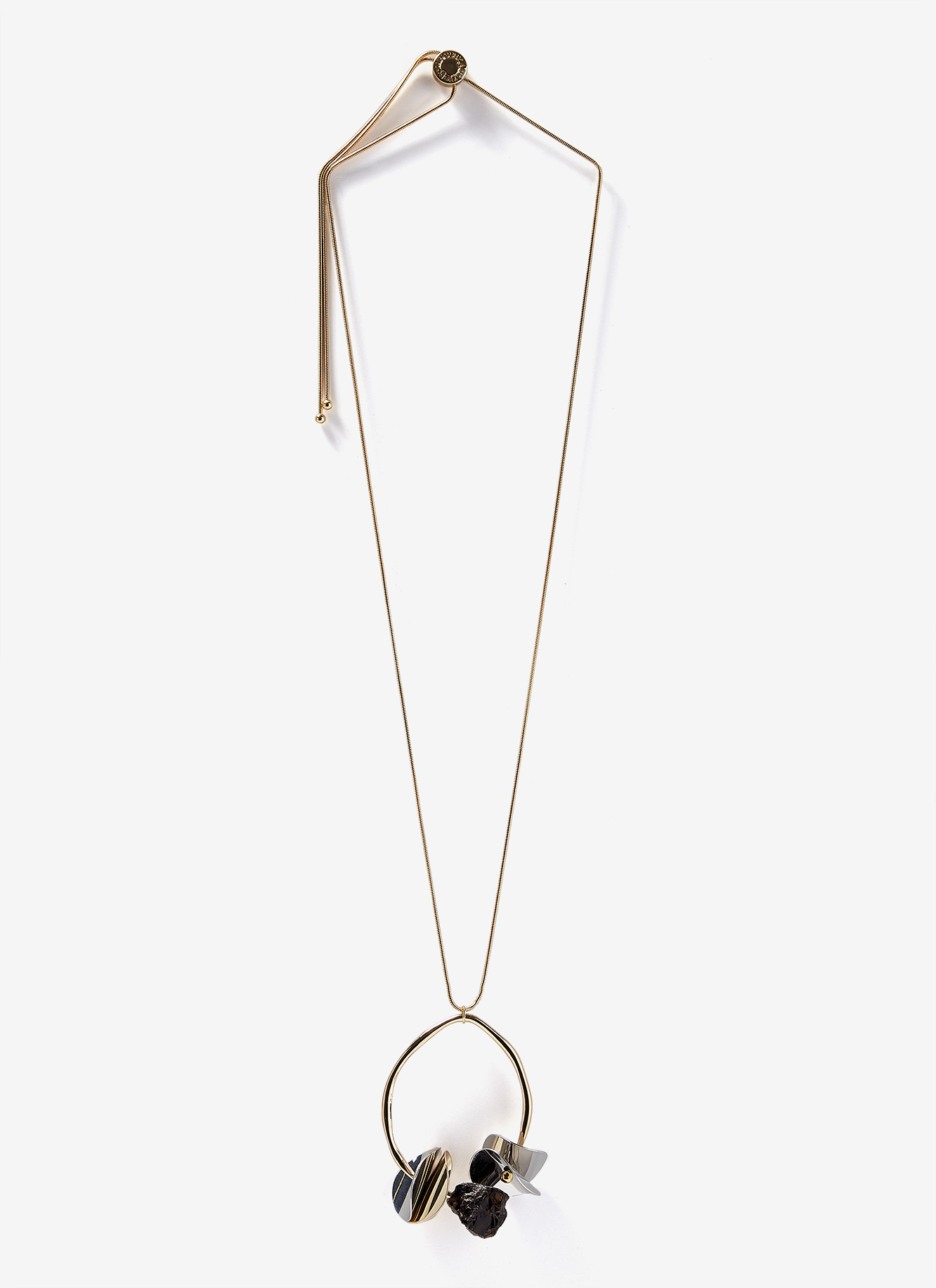 Collar con piedra natural image number 0