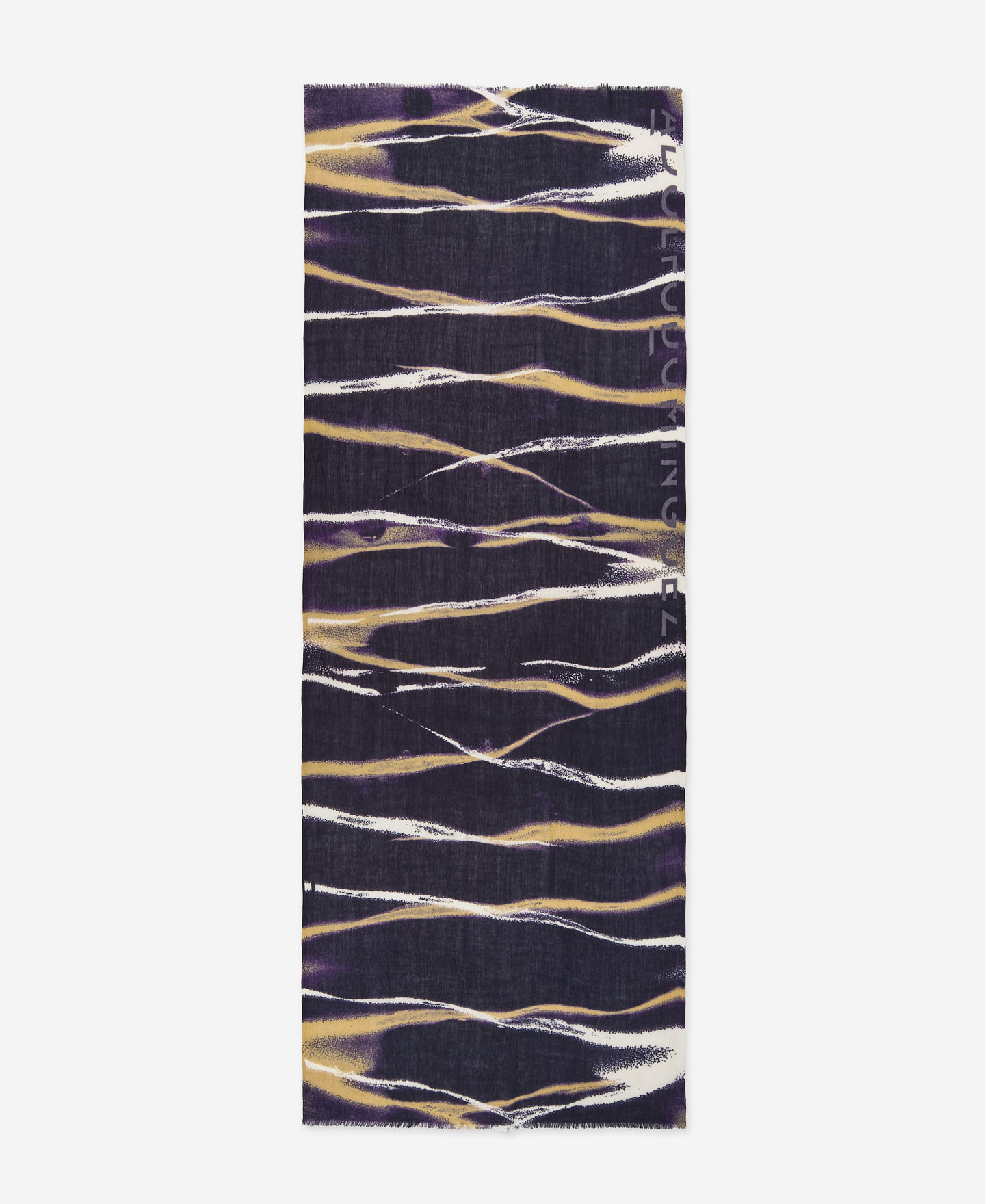 Digital print shawl woman image number 0