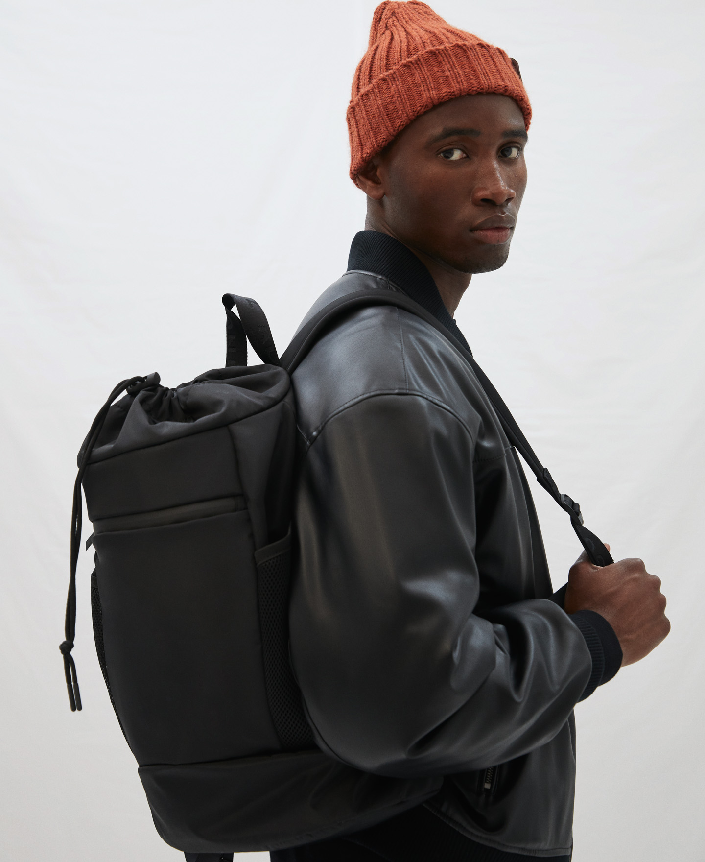 Mochila cierre estrangulador en nylon image number 3