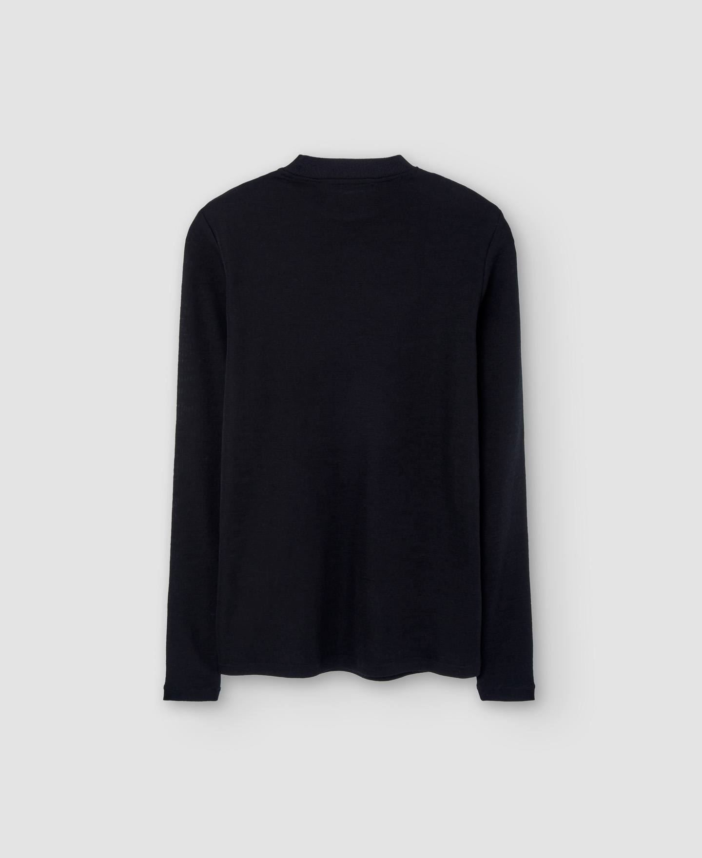 Long sleeve merino wool sweater image number 5
