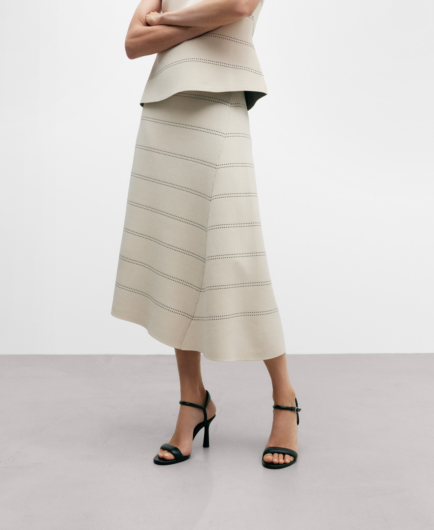 Godet skirt woman image number 0