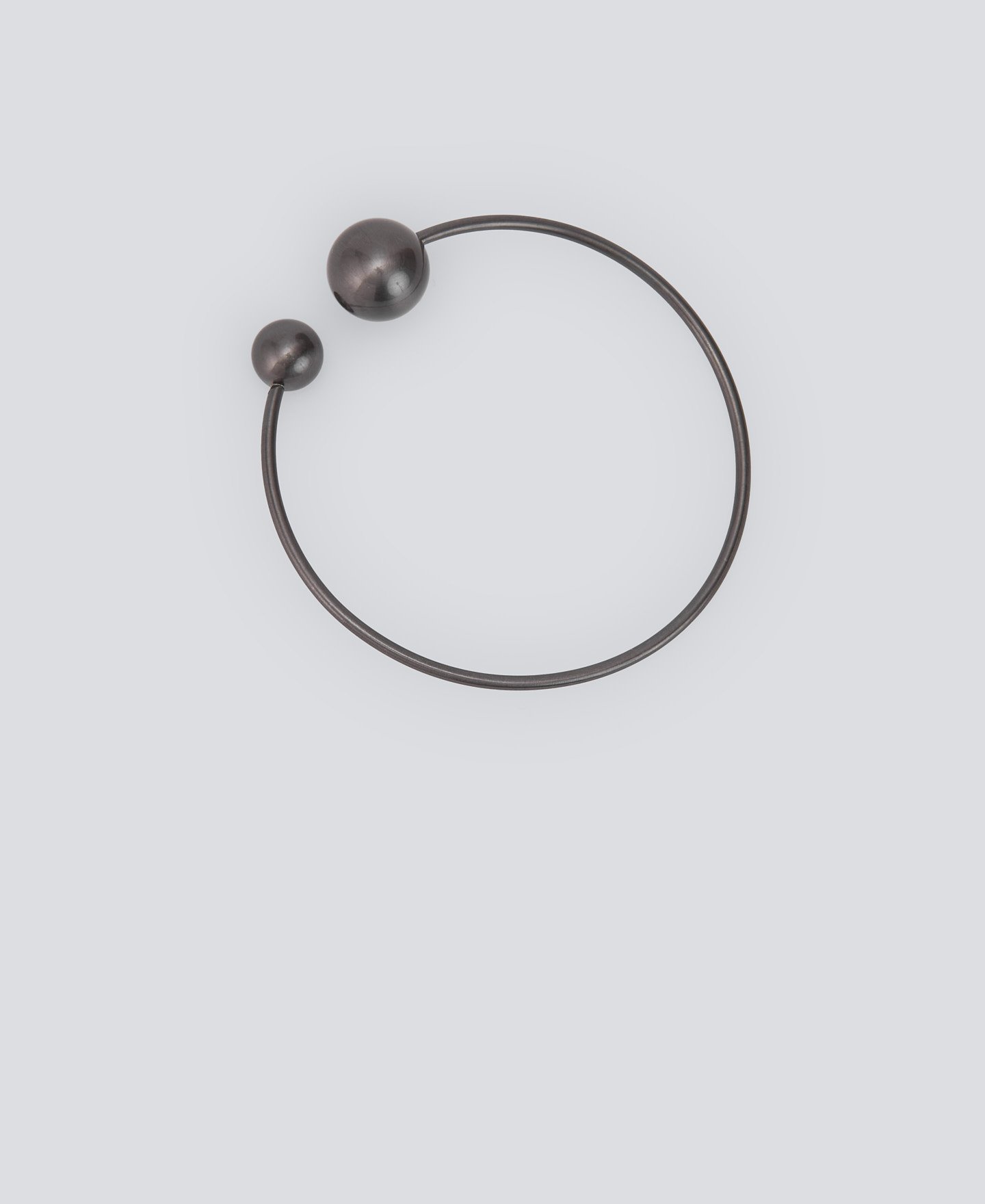 Metal rigid bracelet woman image number 2