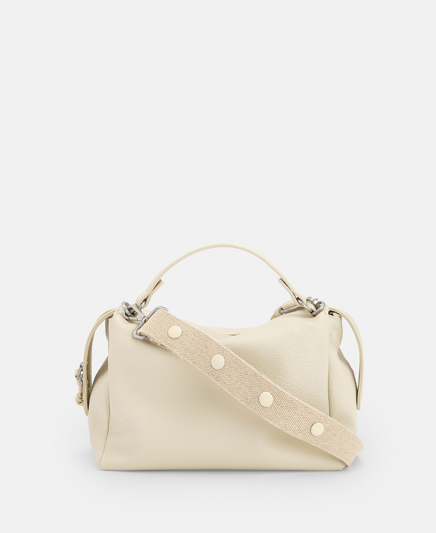Recycled material medium shoulder bag image number 1