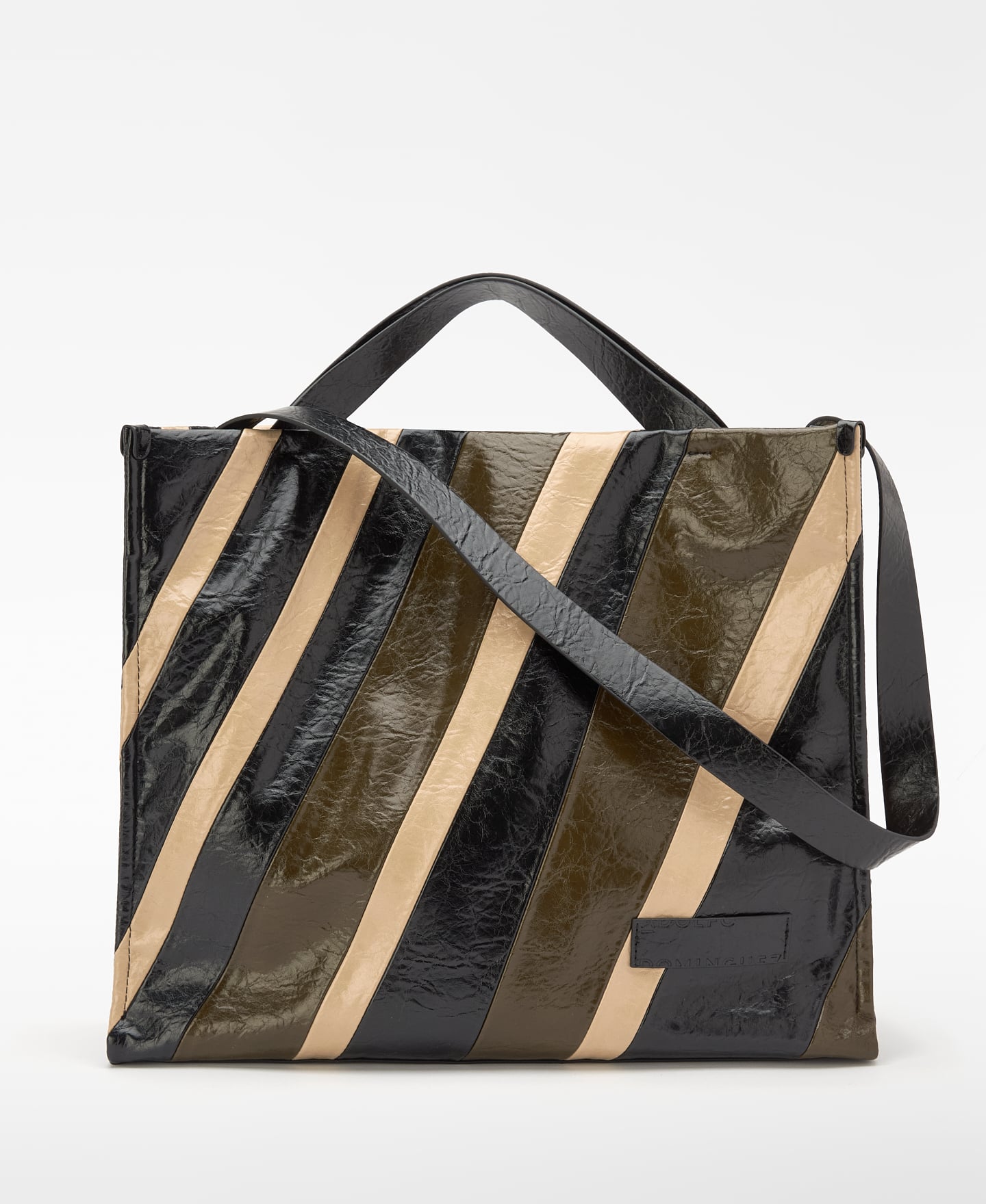 Ori&oacute;n patchwork leather maxi shopper image number 0