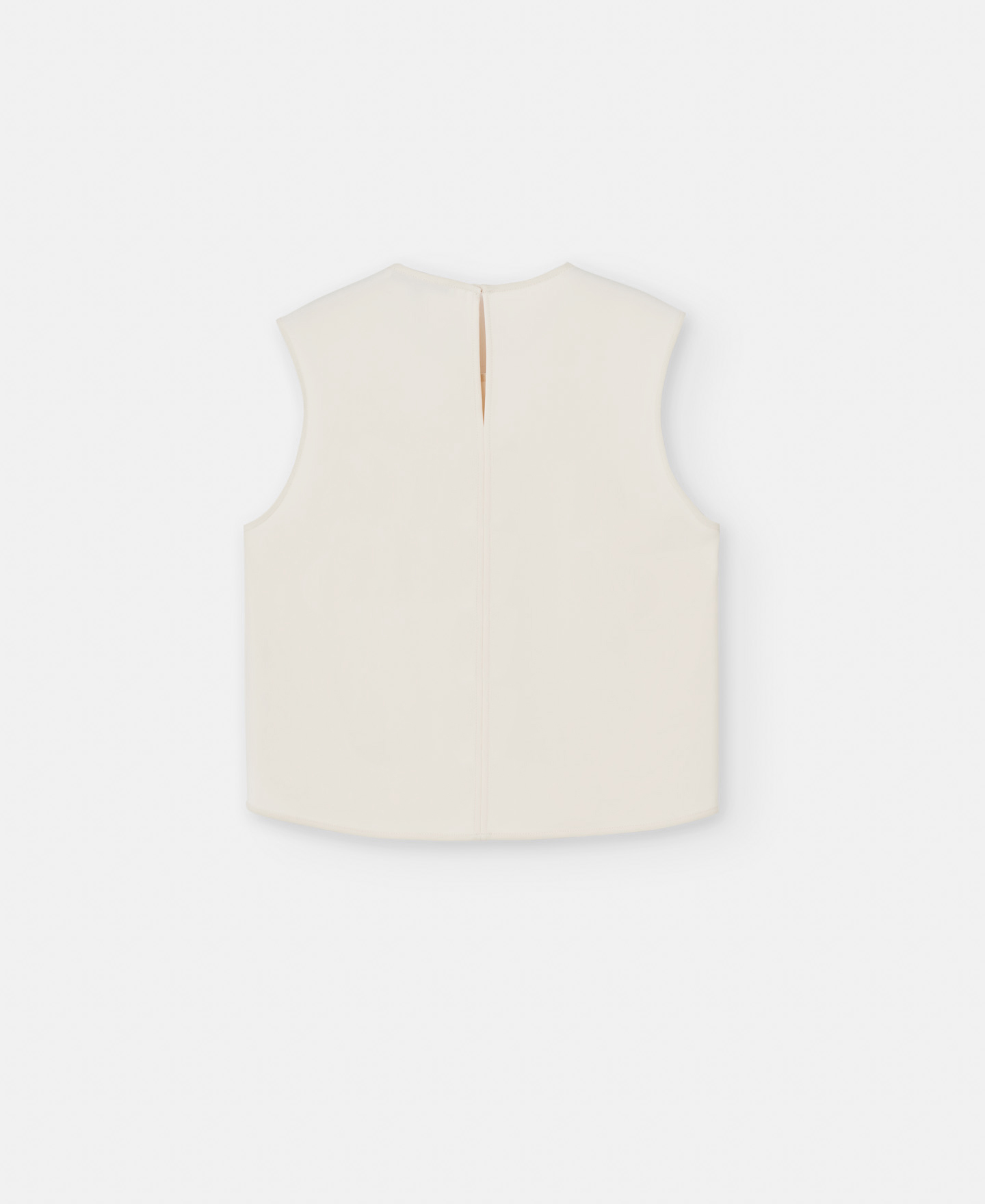 Straight top in recycled polyester image number 5