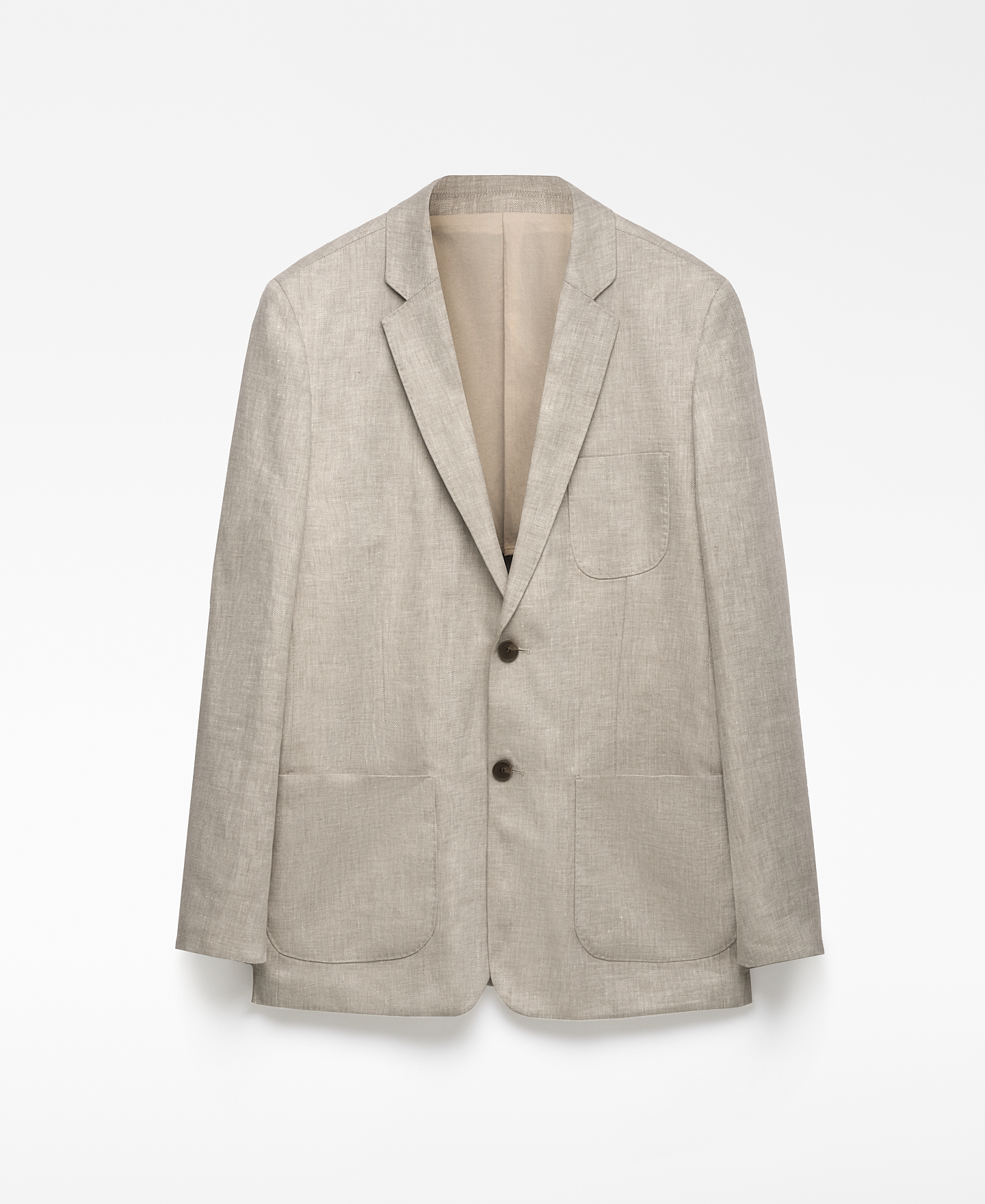 Blazer structuré en lin homme image number 4