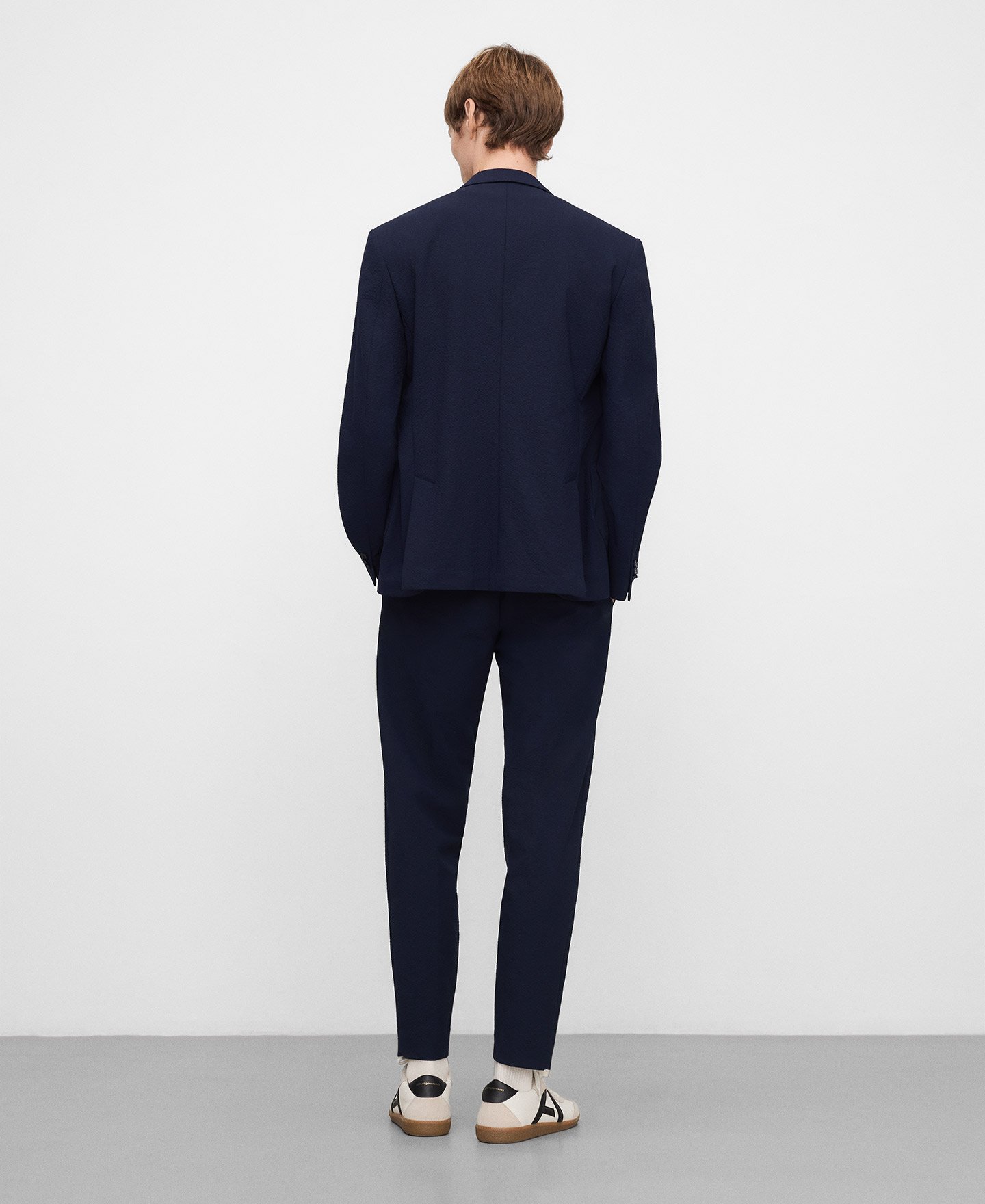 Blazer sastre seersucker hombre image number 2