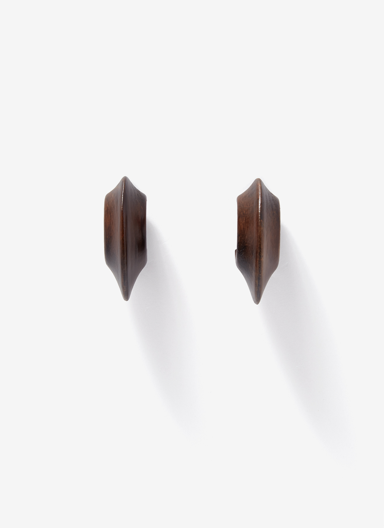 Small open wood hoops image number 0