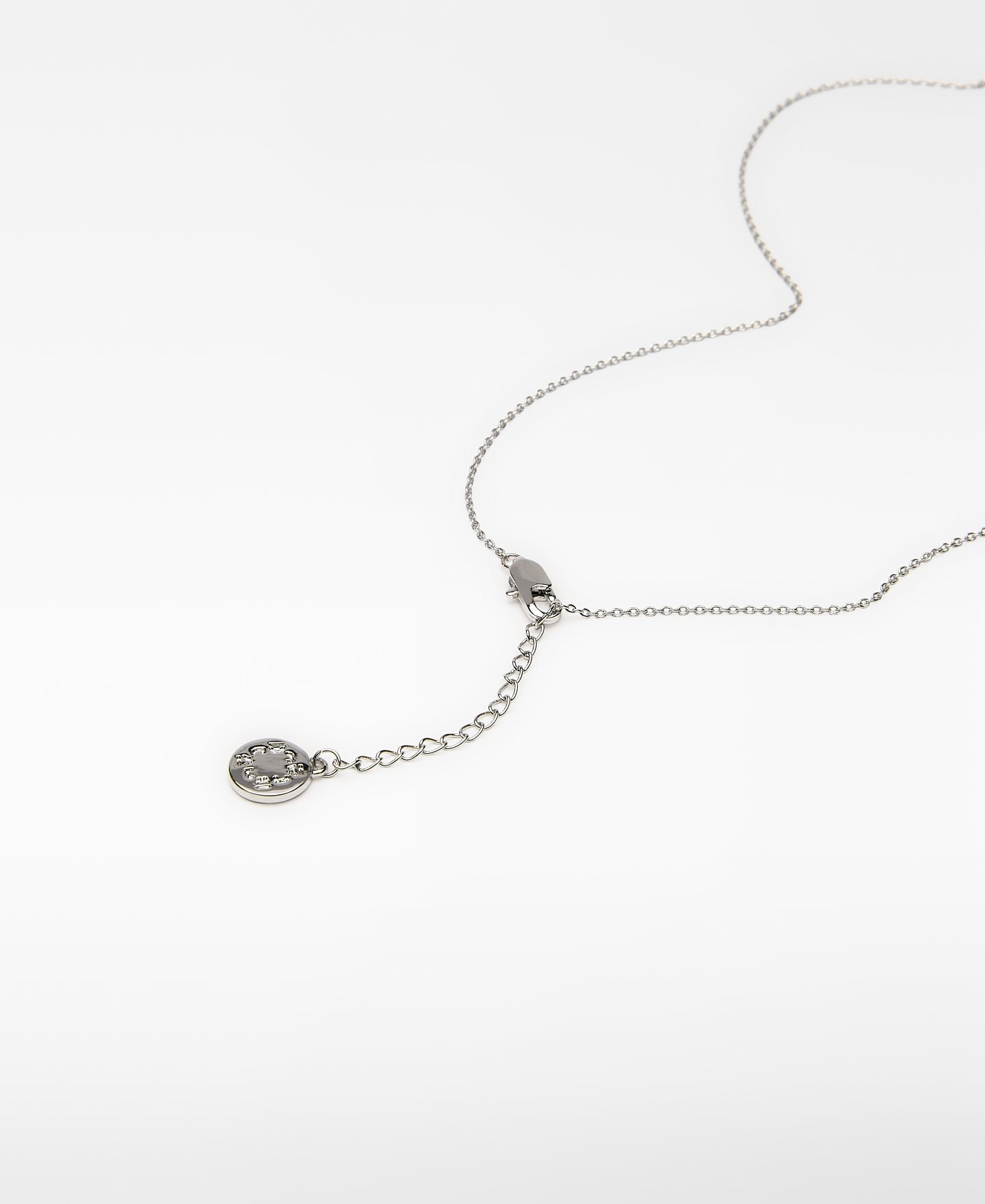 Metal chain pendant woman image number 2