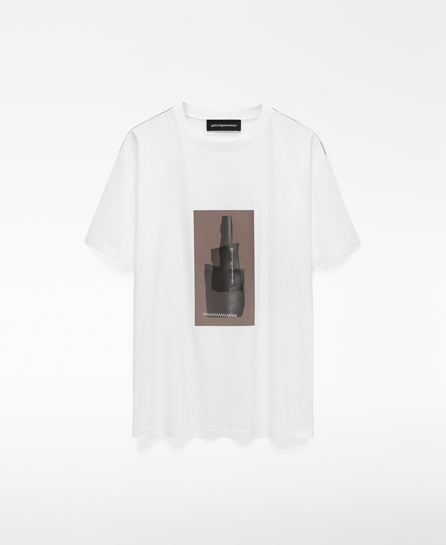 Cotton printed T-shirt man image number 4