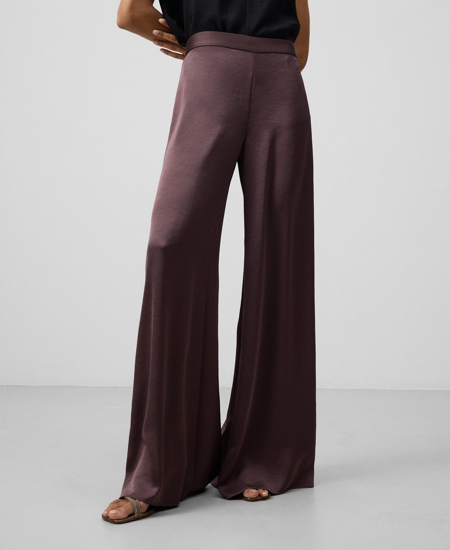 Wide leg trousers woman image number 0
