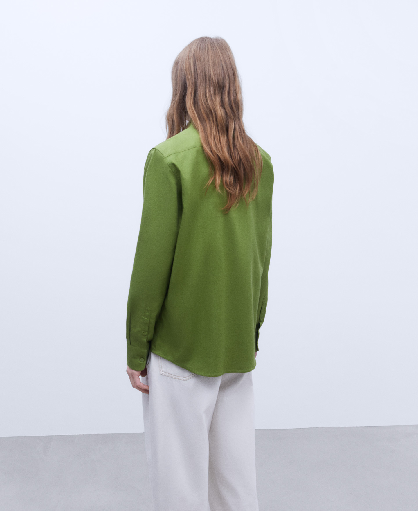 Cotton maxi-pocket shirt image number 2