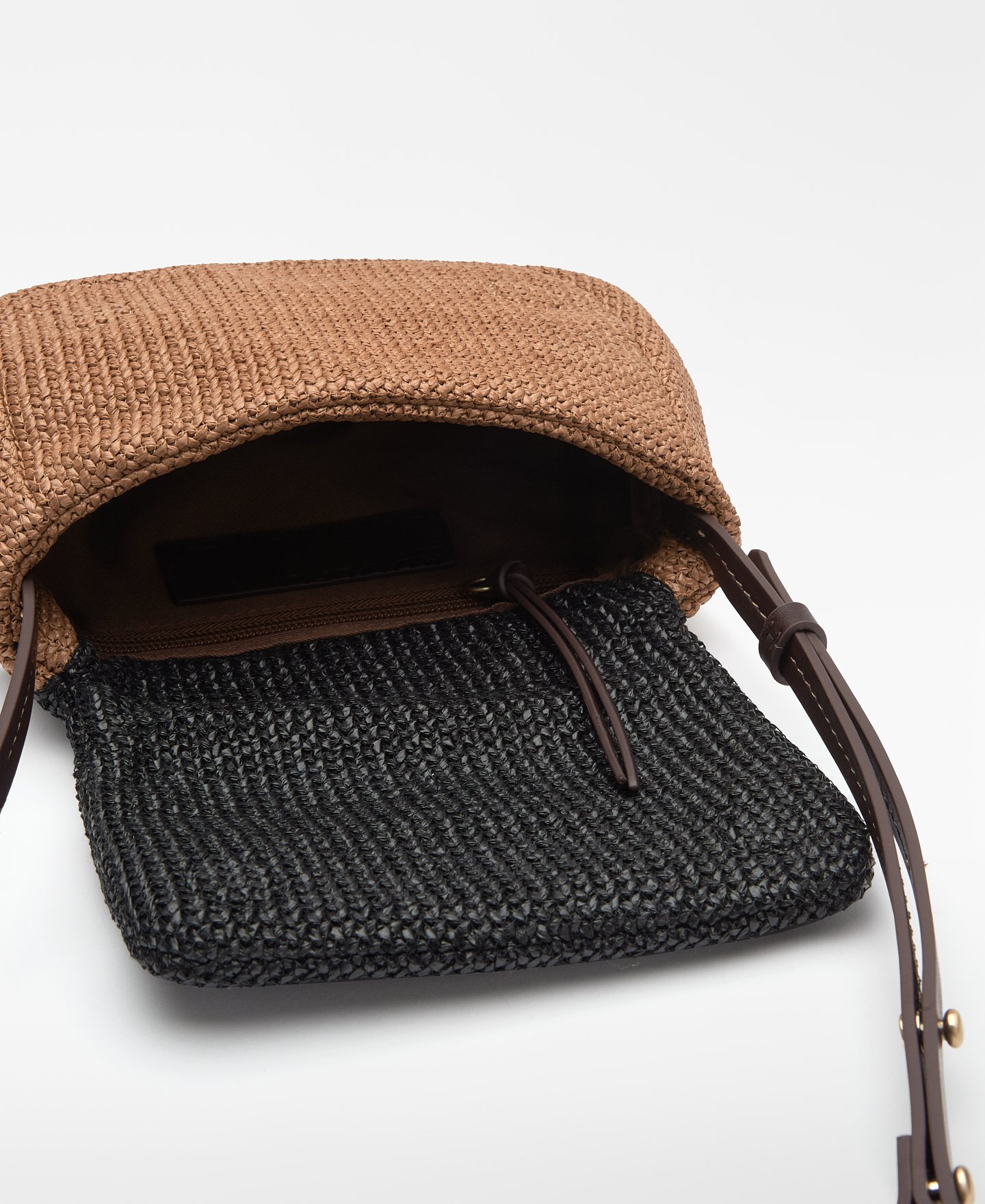 Dorna raffia-textured mini bag woman image number 2