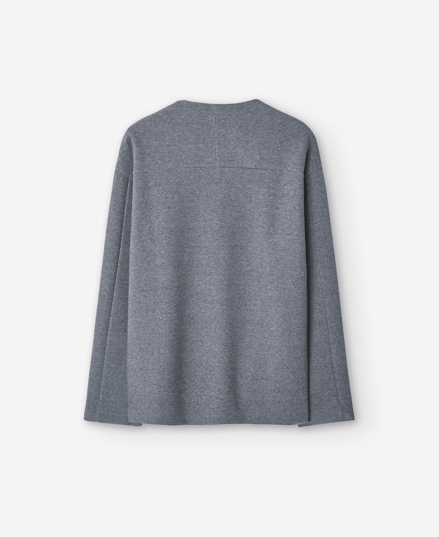 Sudadera mezcla algodón gris hombre image number 5
