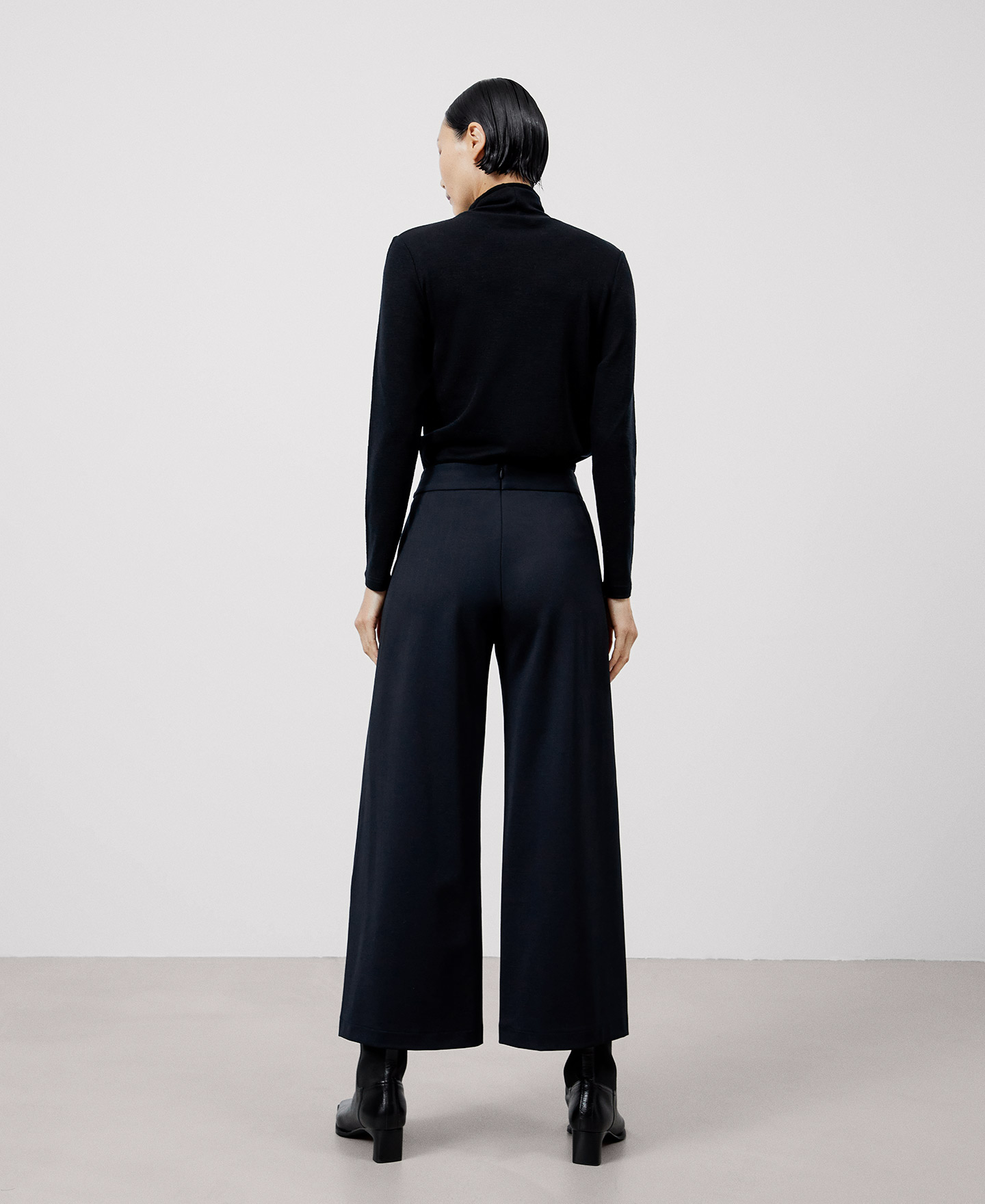 Recycled nylon culotte trousers image number 2