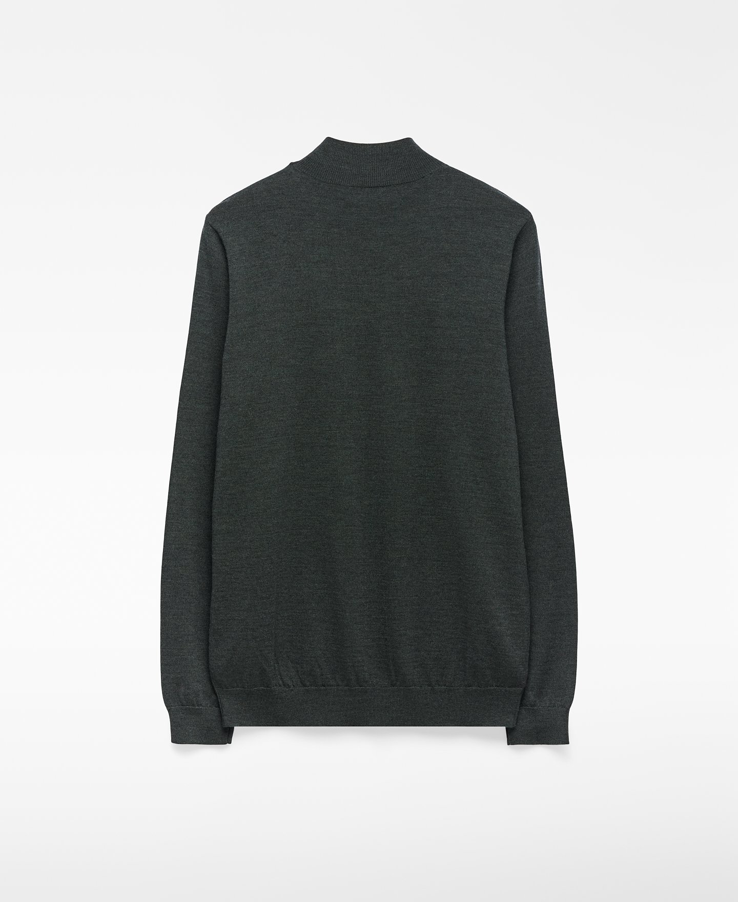 Jersey cuello perkins lana merino hombre image number 5