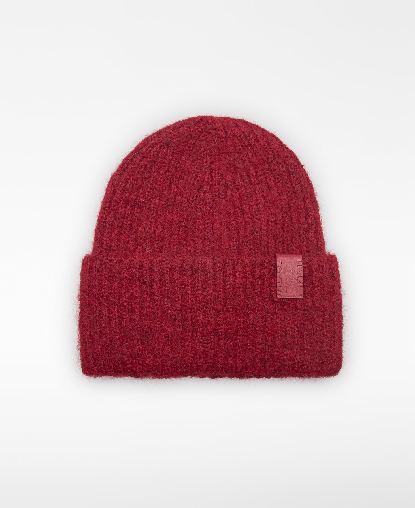 Gorro beanie punto canalé mujer image number 0