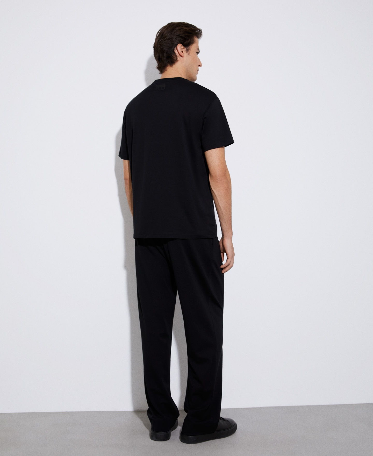 Oversize printed cotton t-shirt image number 2