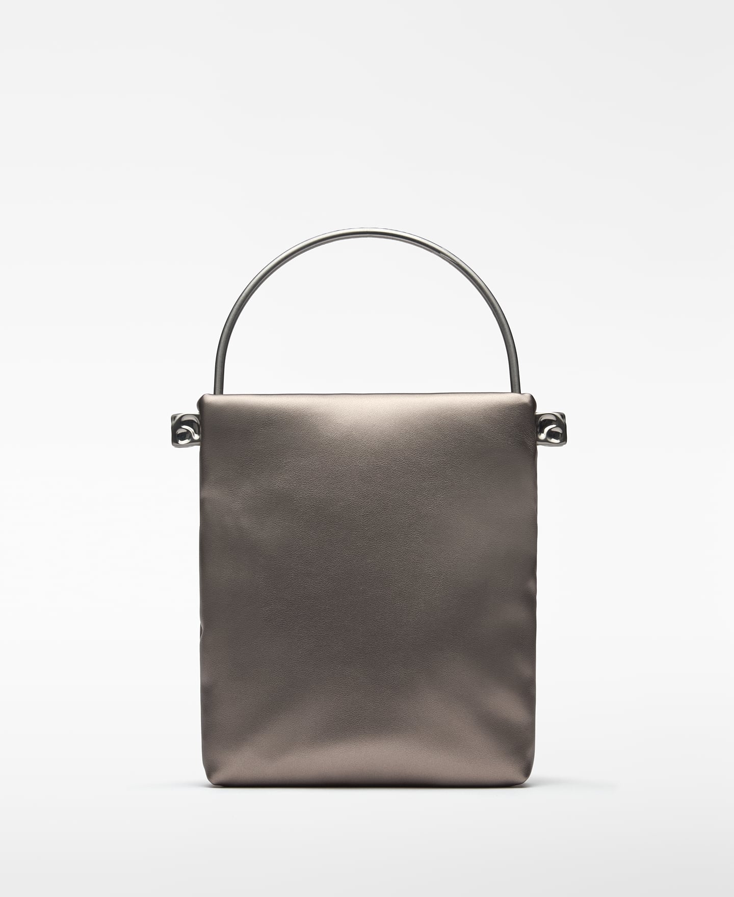 Non-Leather metallic cocktail bag image number 1