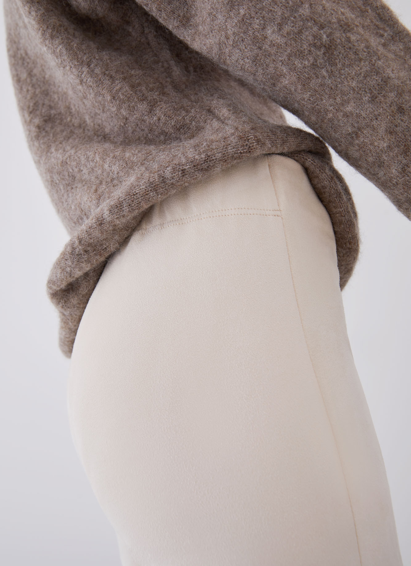 Suedette leggins image number 2