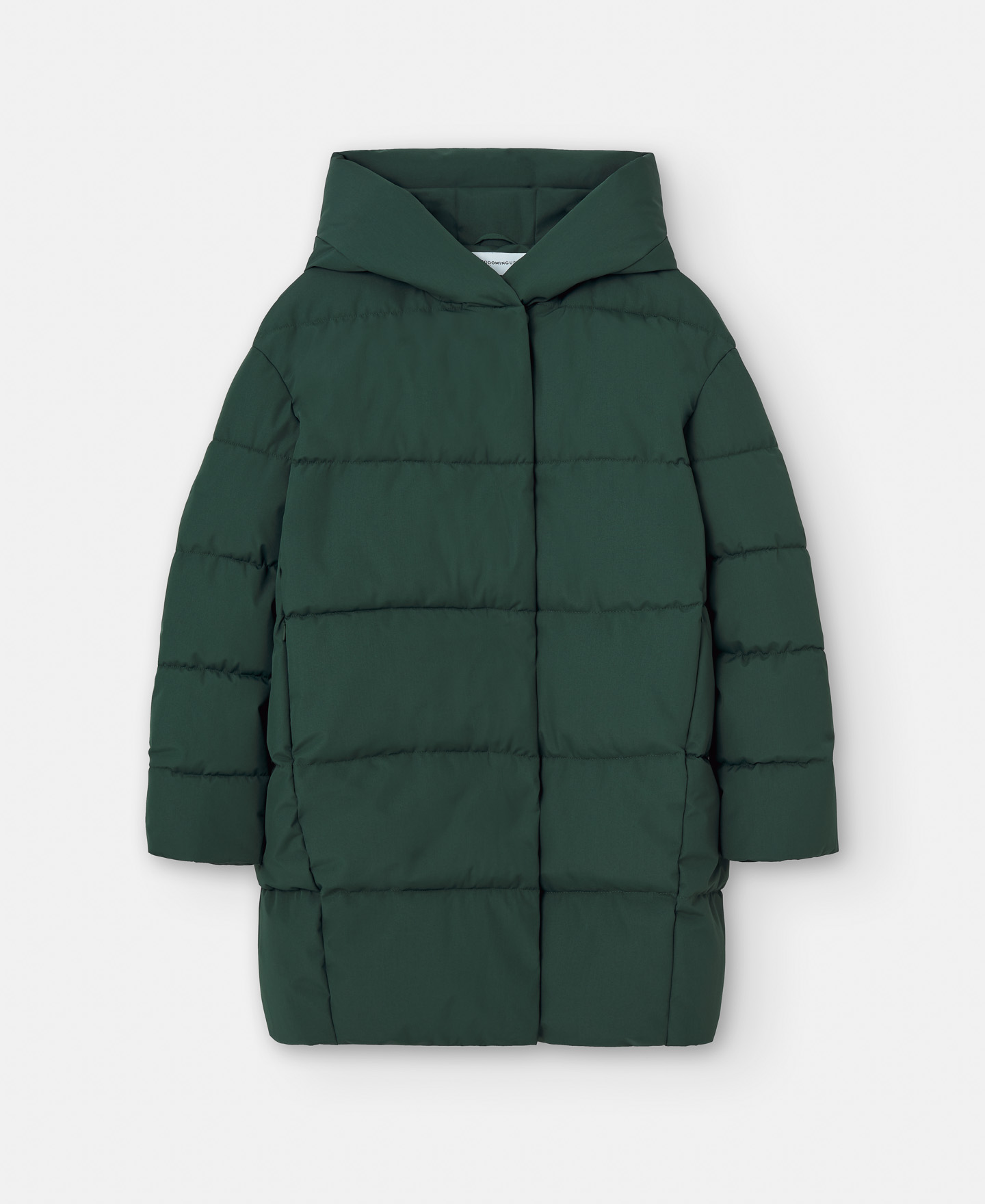 Padded coat with hood image number 0