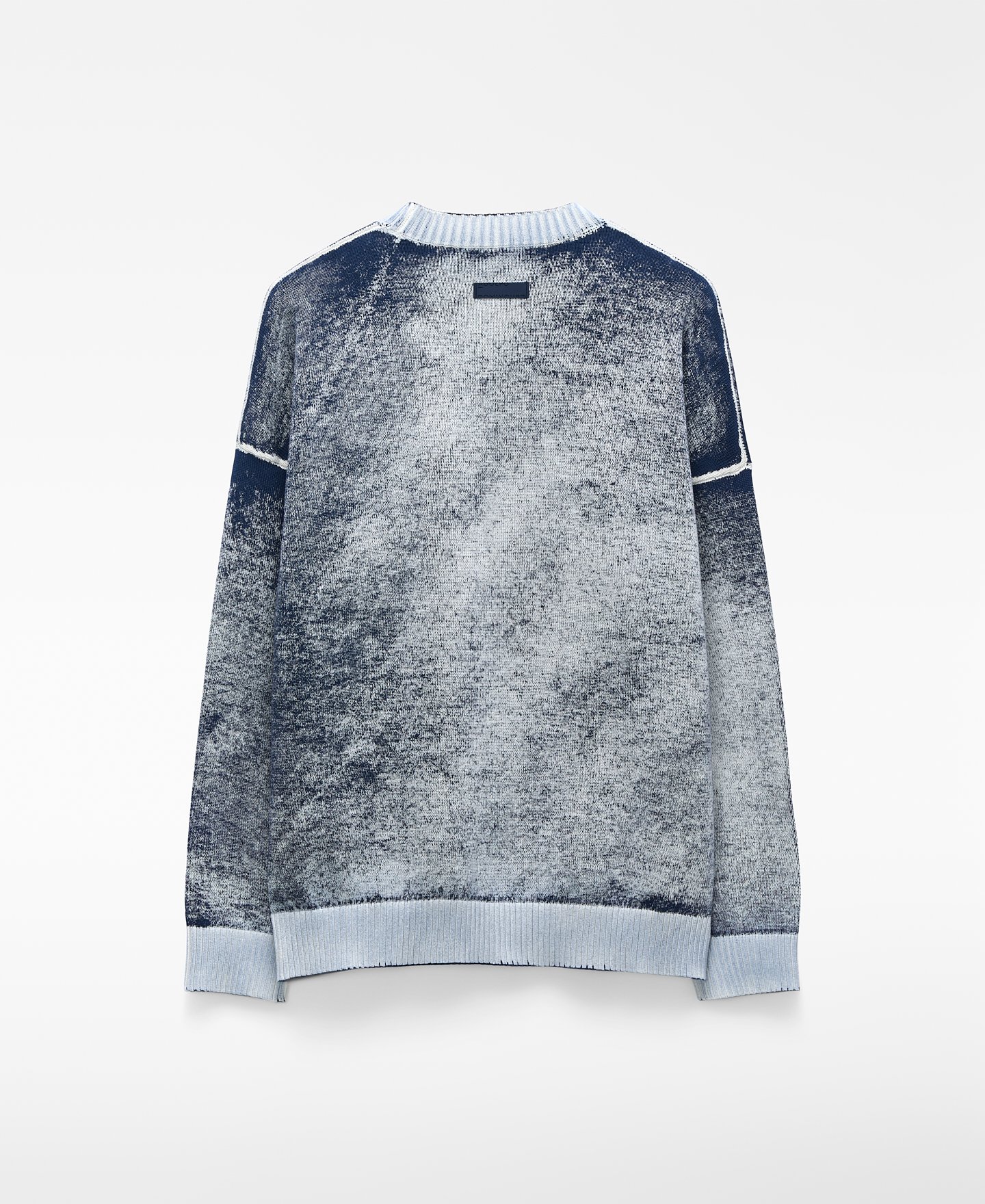 Organic cotton washed-effect sweater image number 5