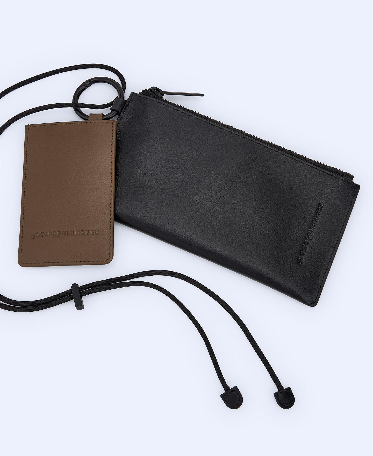 Responsible leather mobile phone wallet image number 1
