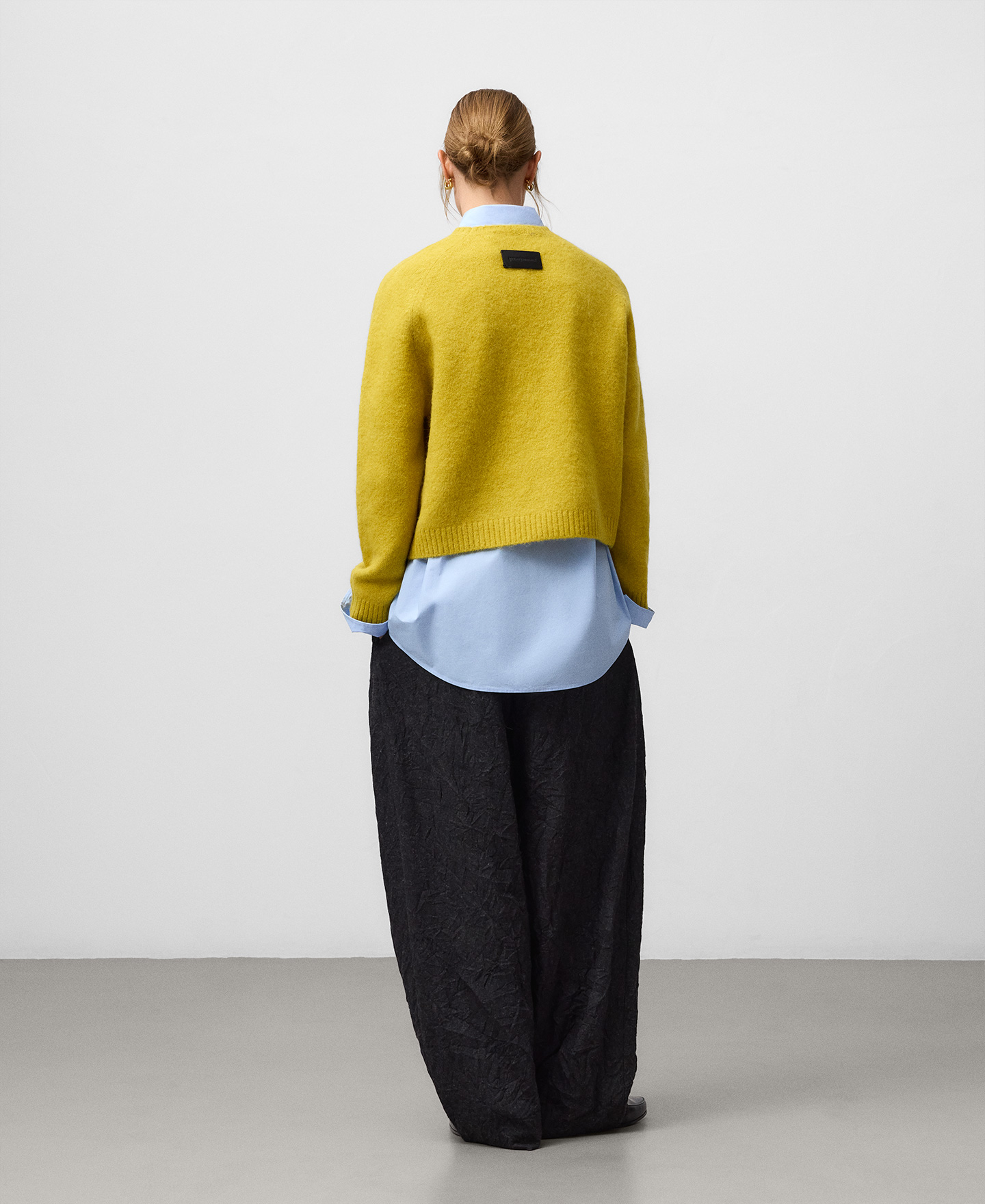 Kurzer Pullover mit Rundhalsausschnitt für Damen image number 2