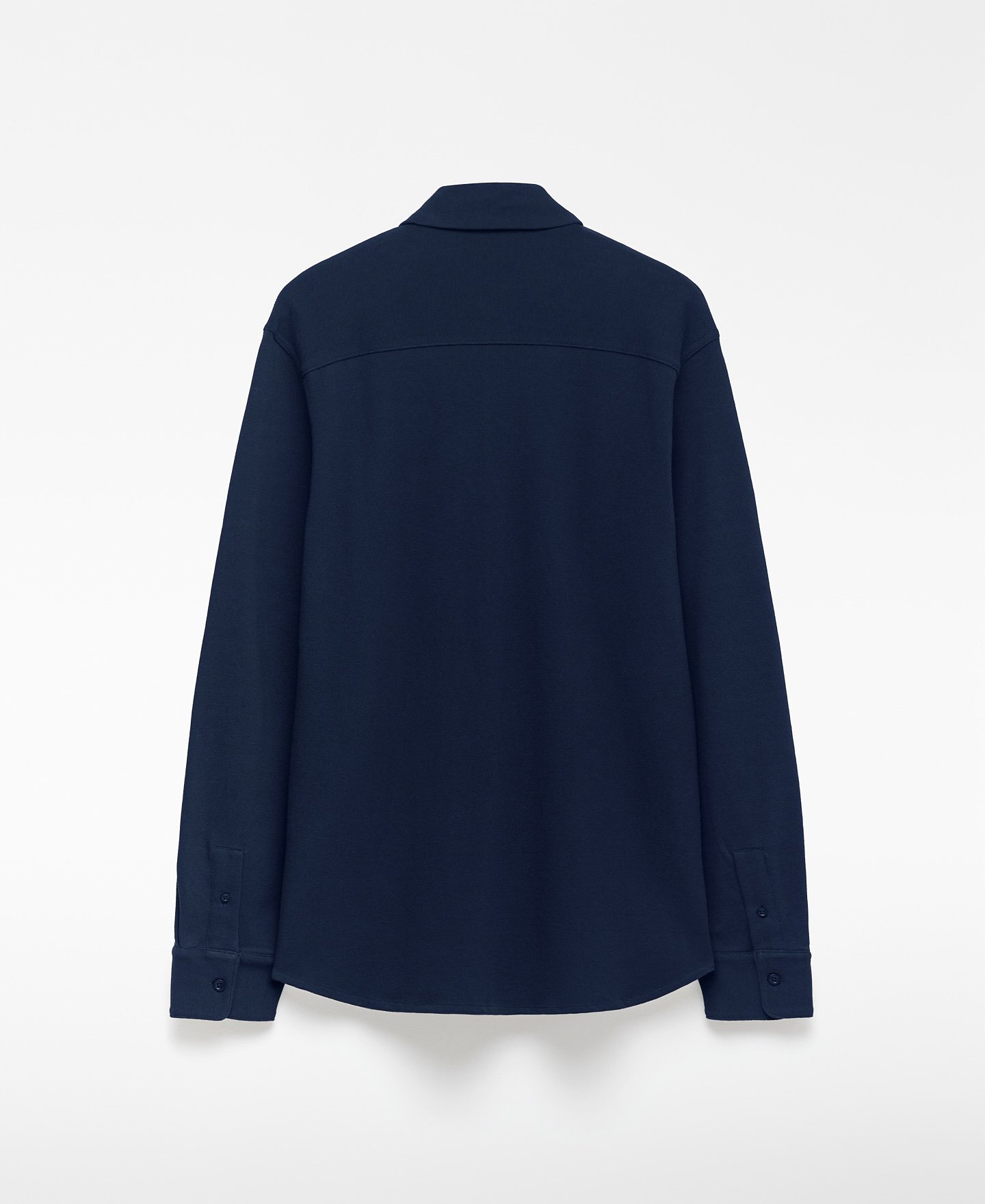 Organic cotton spread collar shirt man image number 5