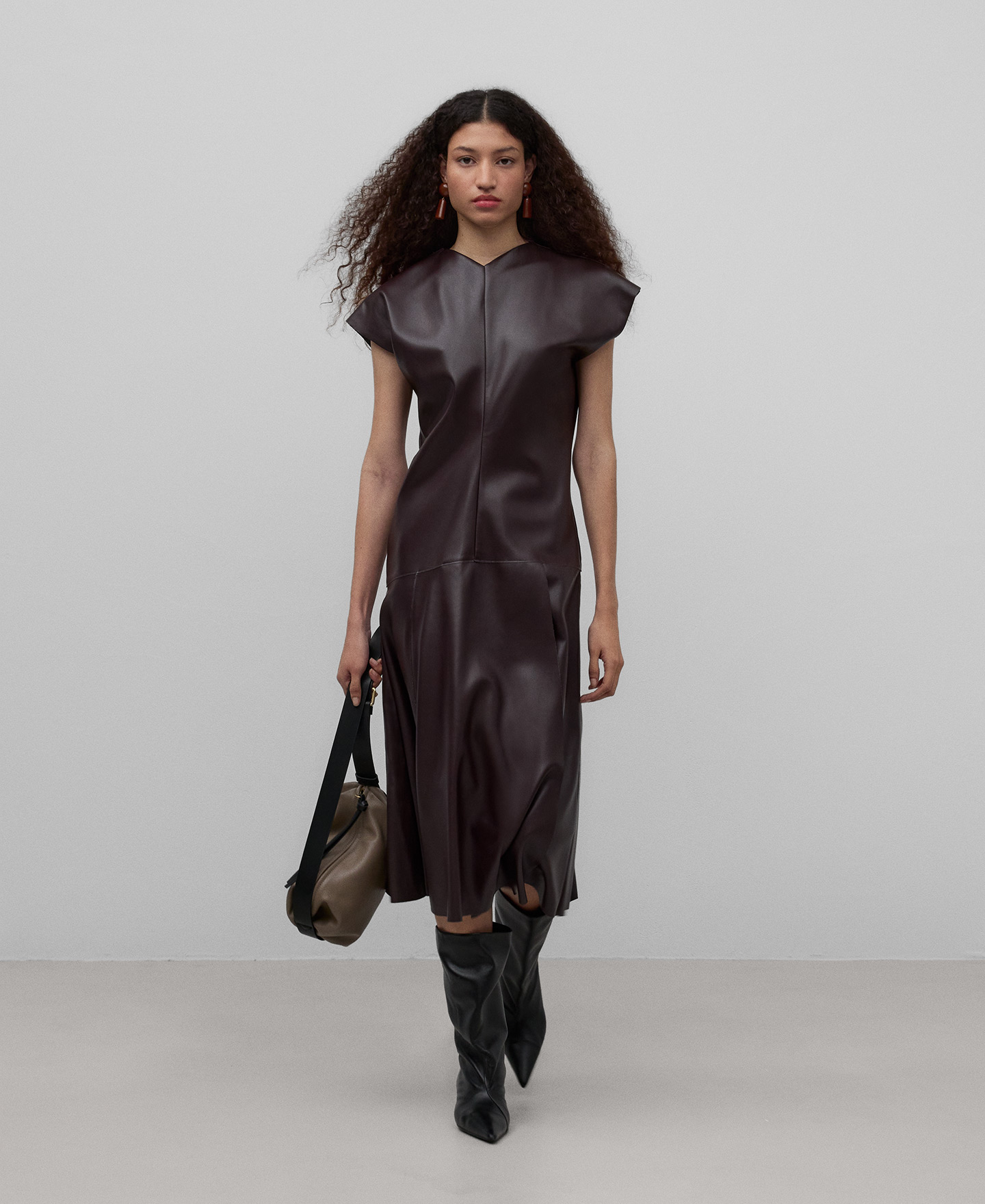 Vestido midi Piel No Piel mujer image number 1
