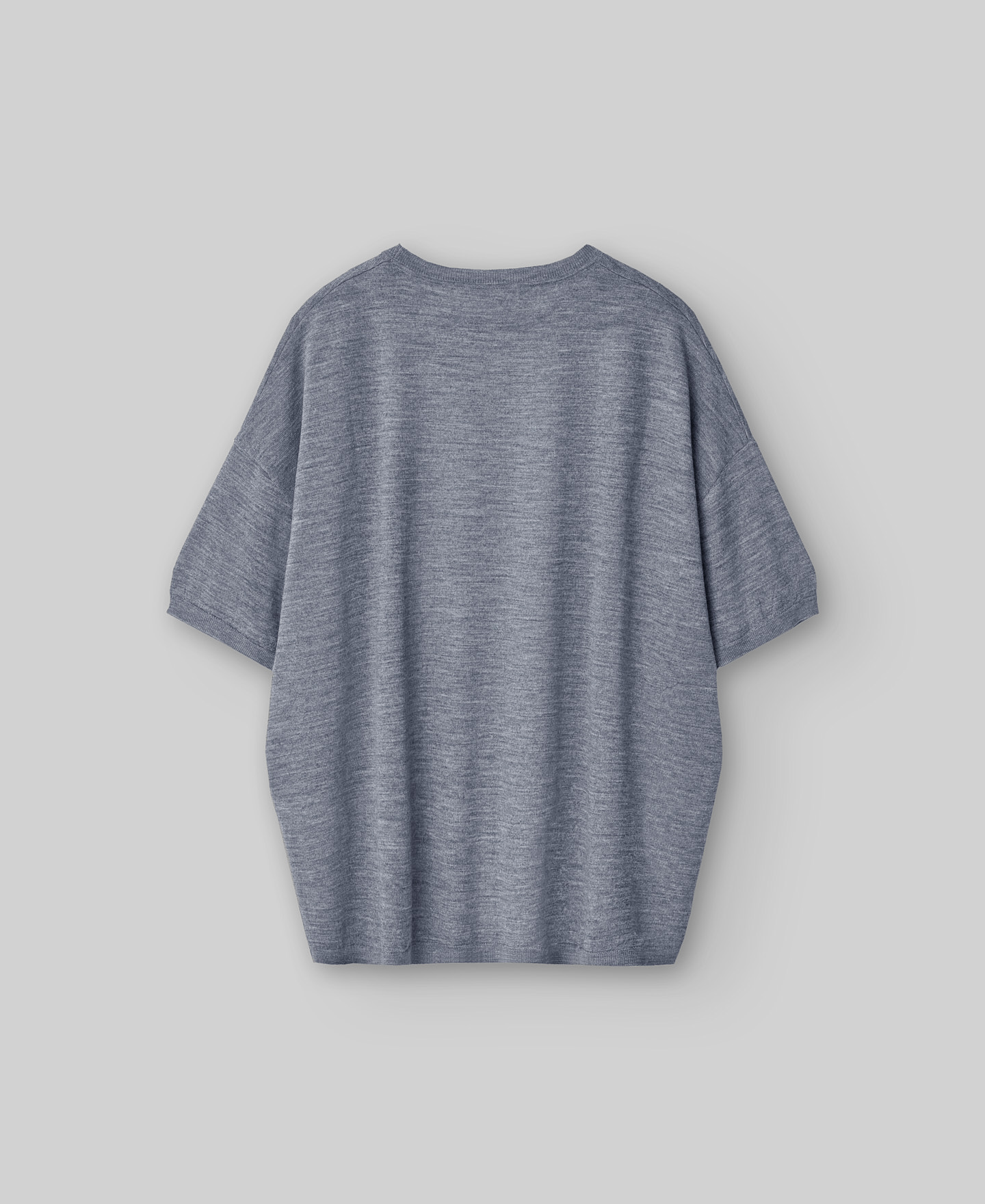 Merino wool short sleeve sweater woman image number 5