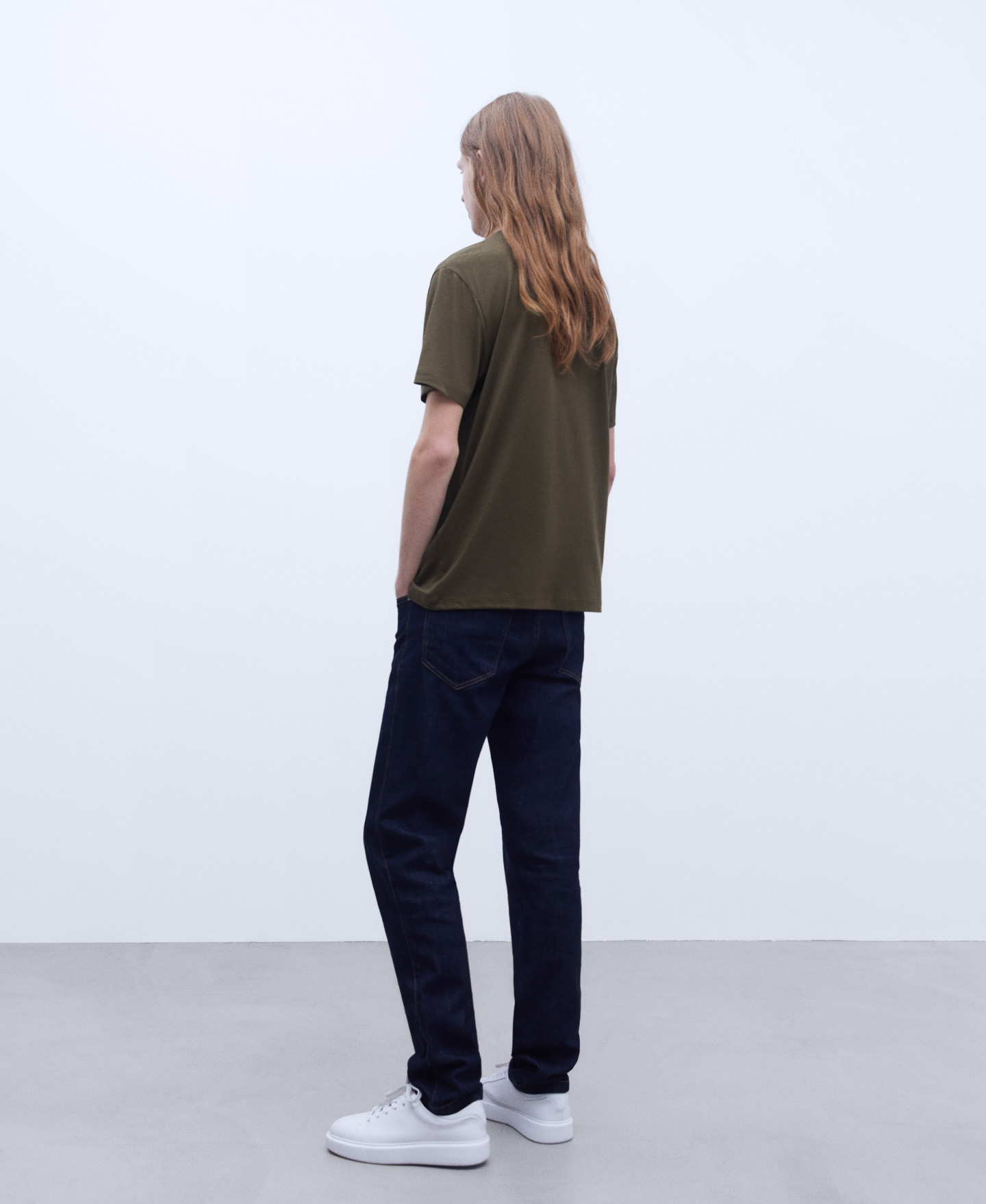 Lyocell and cotton T-shirt image number 2