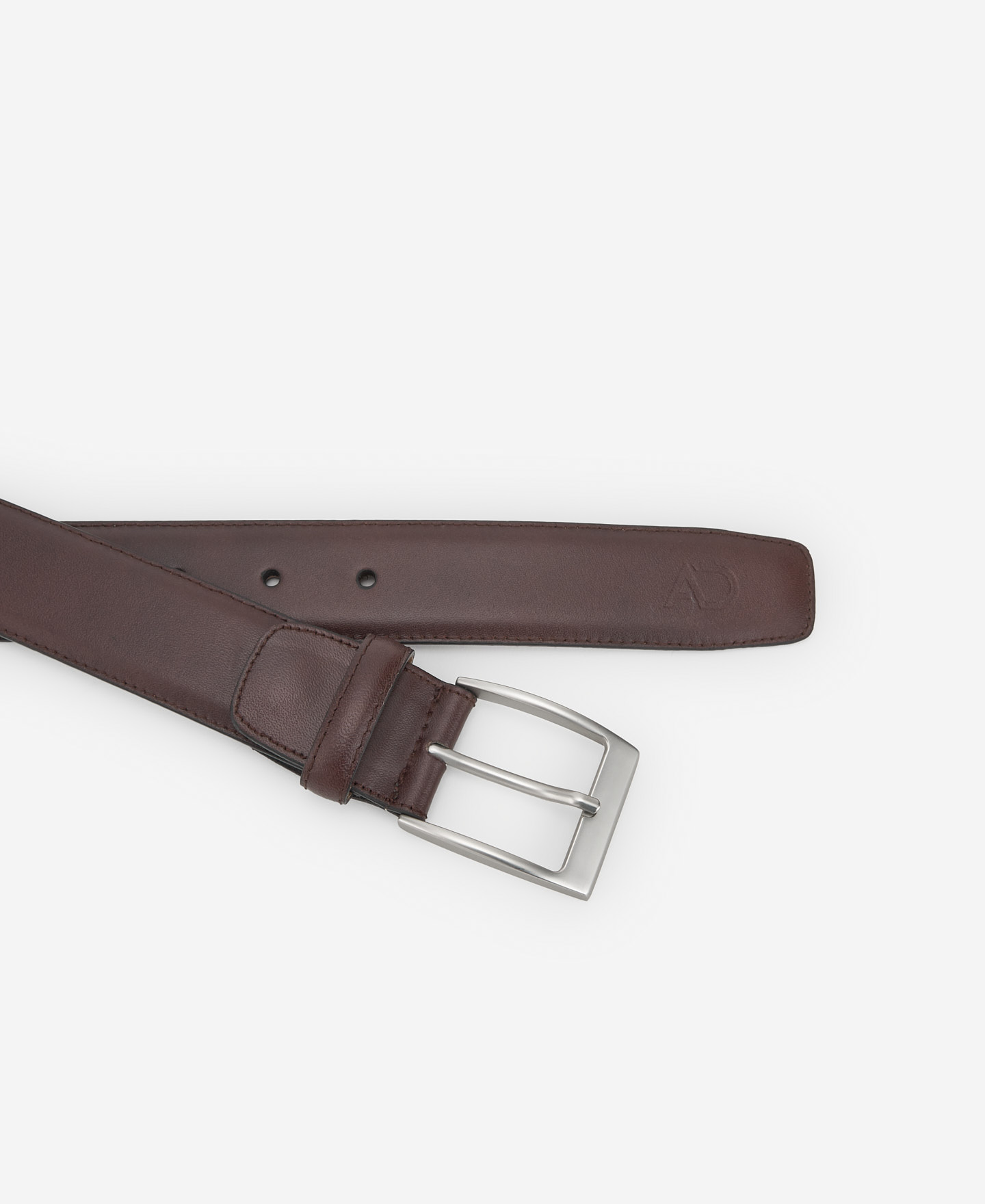 Responsible leather two-tone belt image number 2