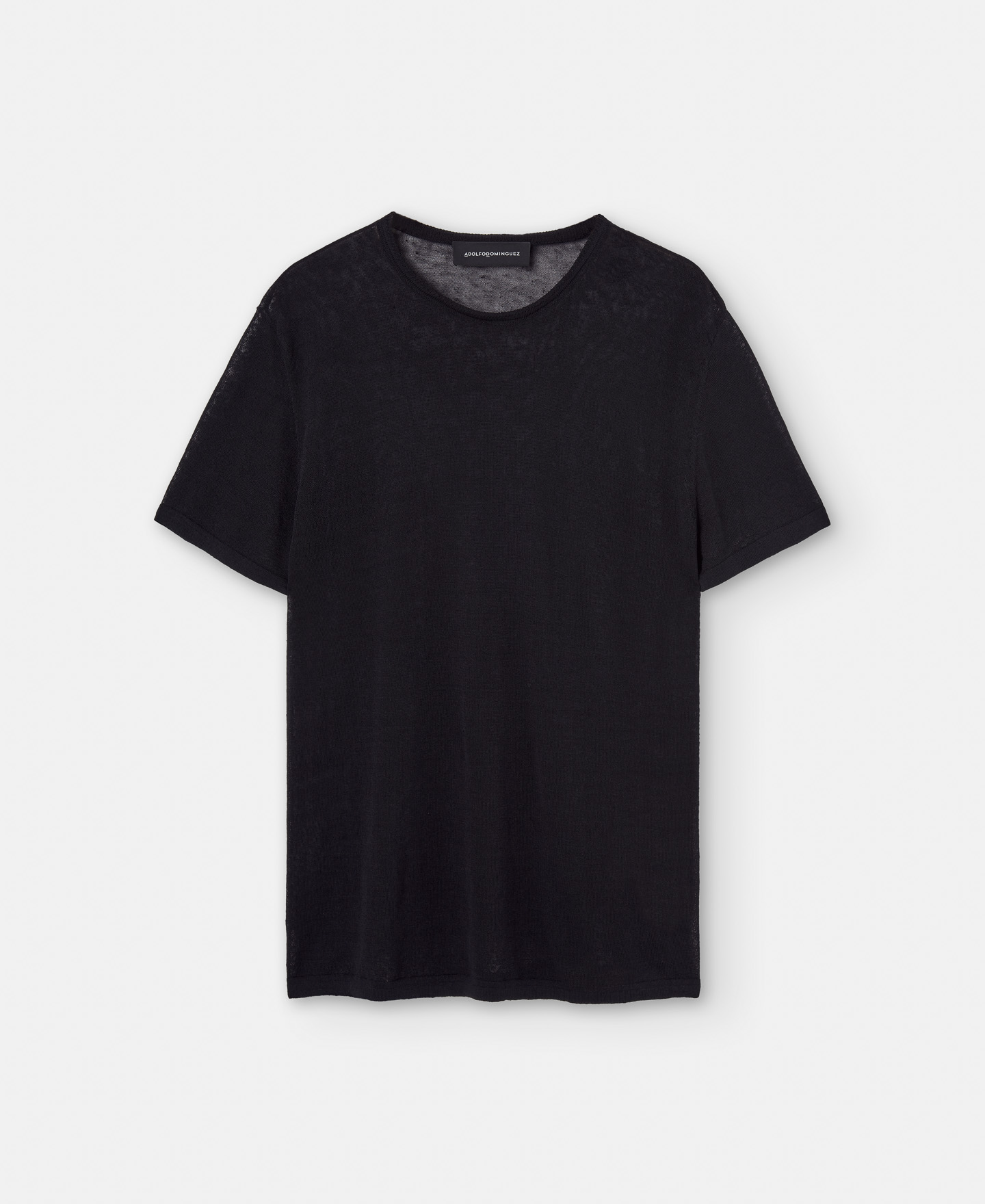 麻とナイロンのクルーネックTシャツ image number 4
