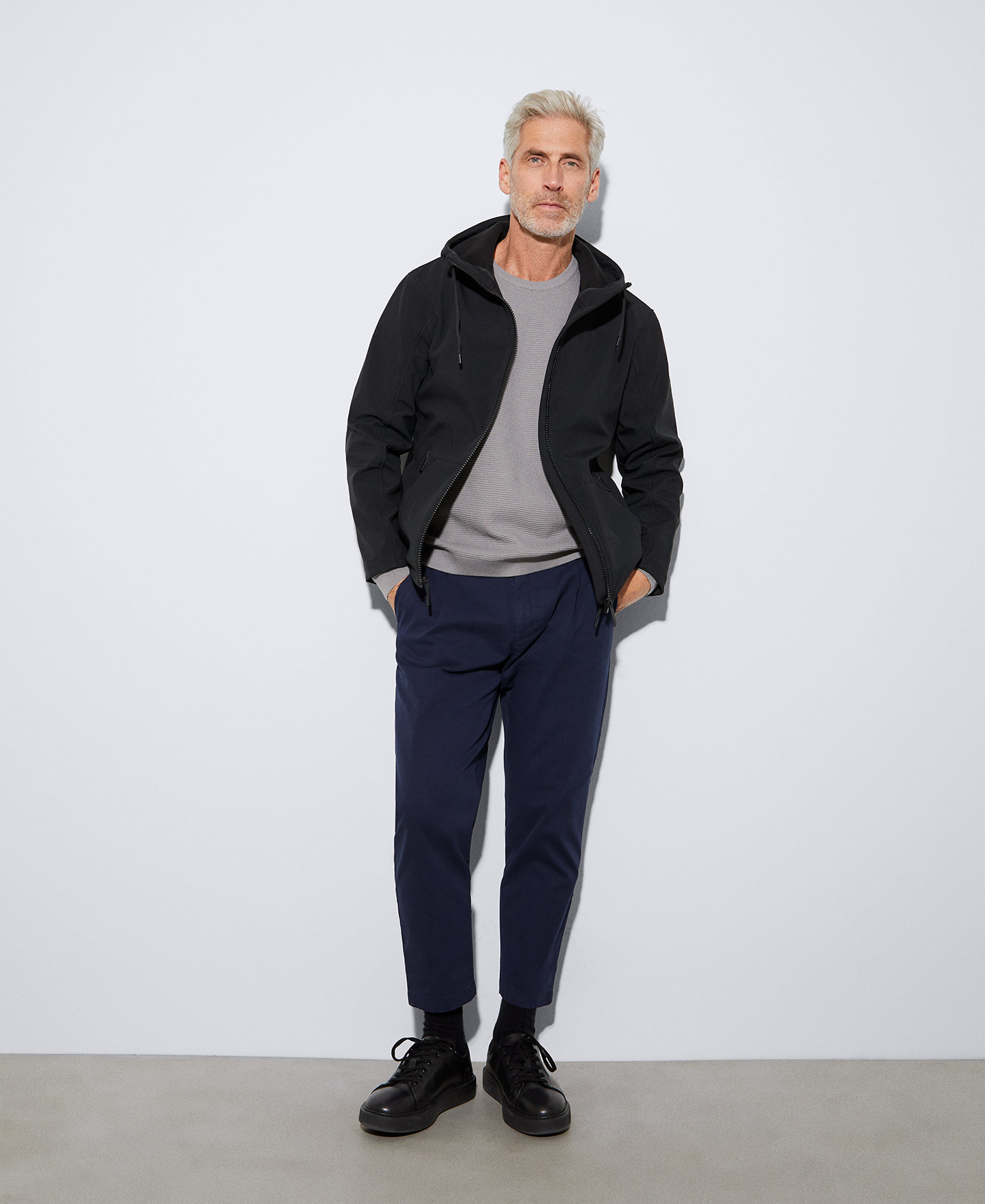 Responsible cotton crew neck sweater image number 1