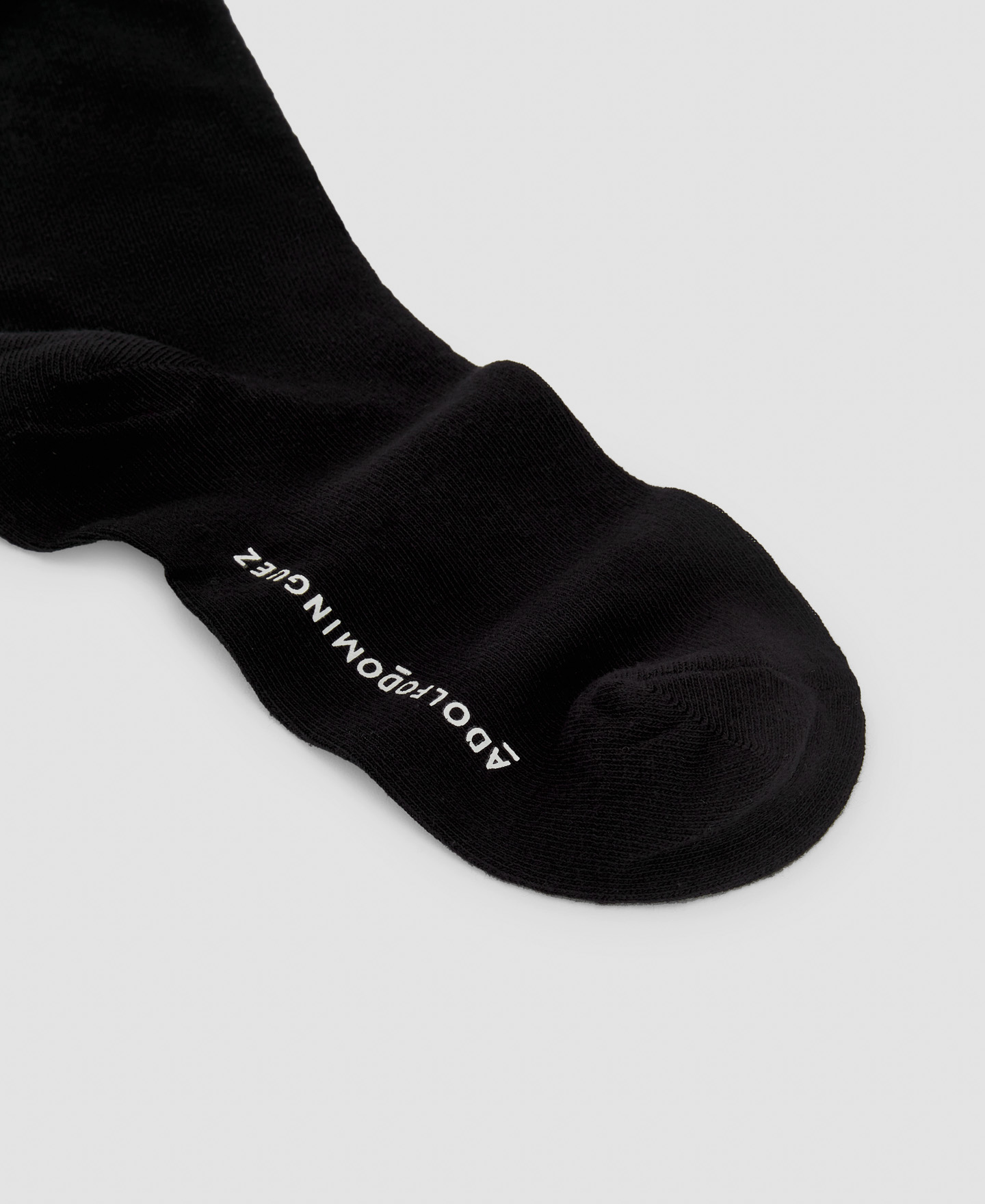 Plain socks in stretch cotton image number 1