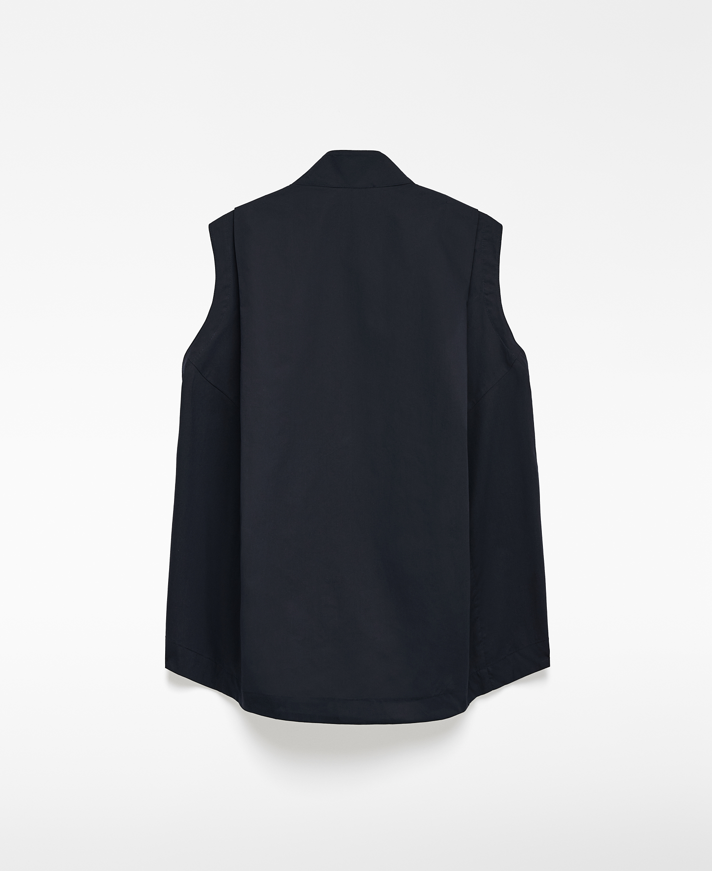 Cotton rounded line top woman image number 1