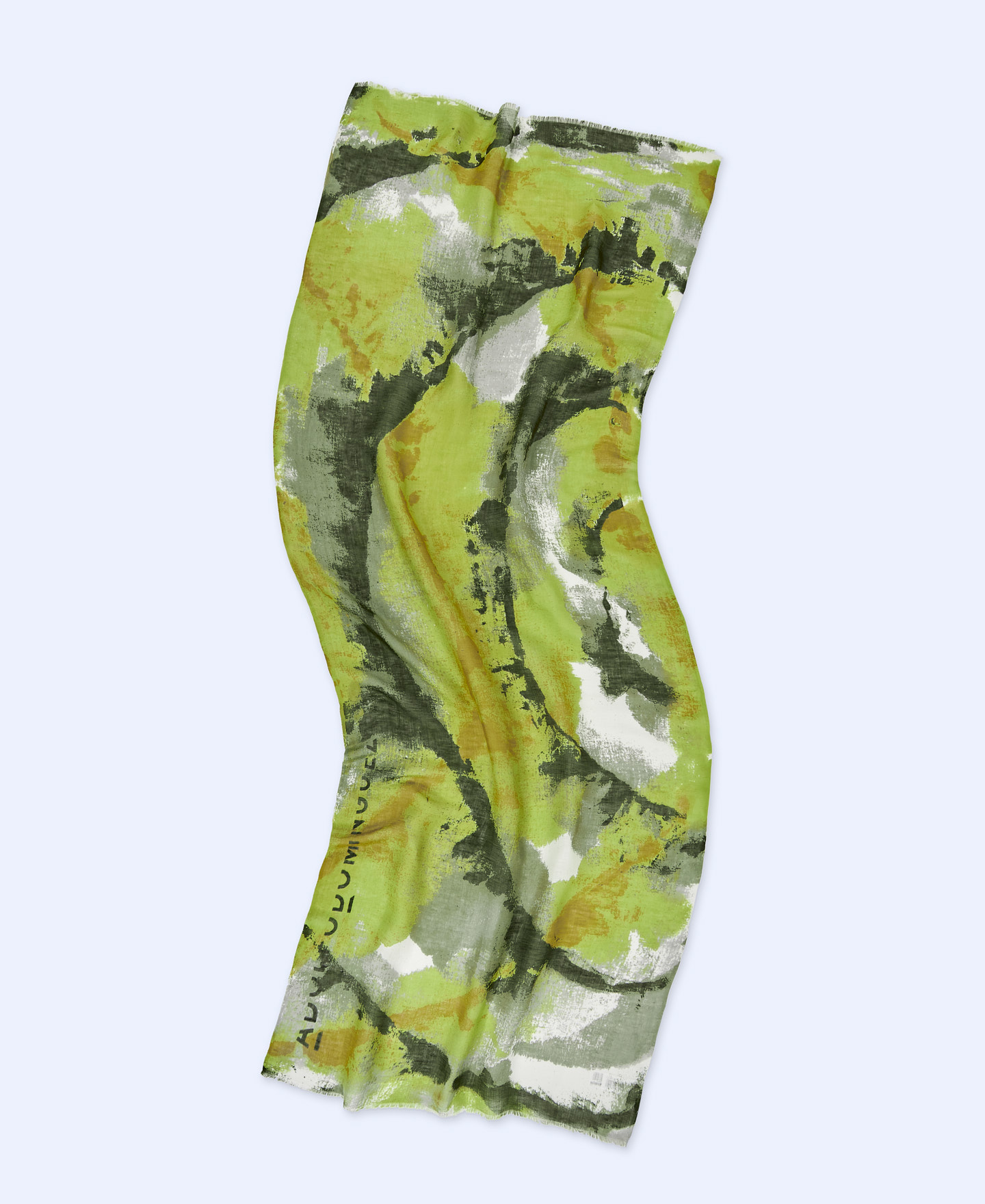 Linen and modal printed shawl image number 1