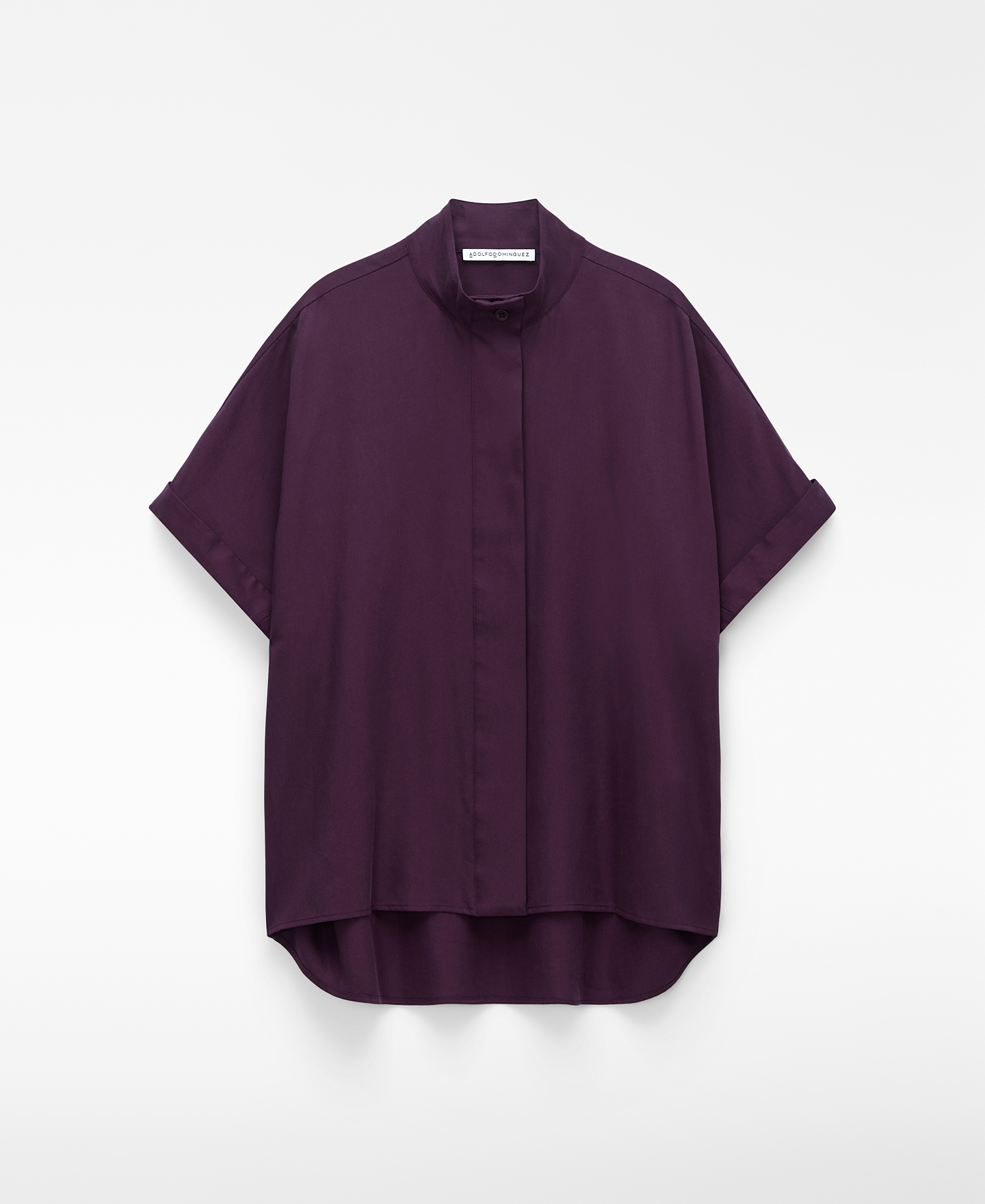 Camisa manga corta cuello tira image number 4