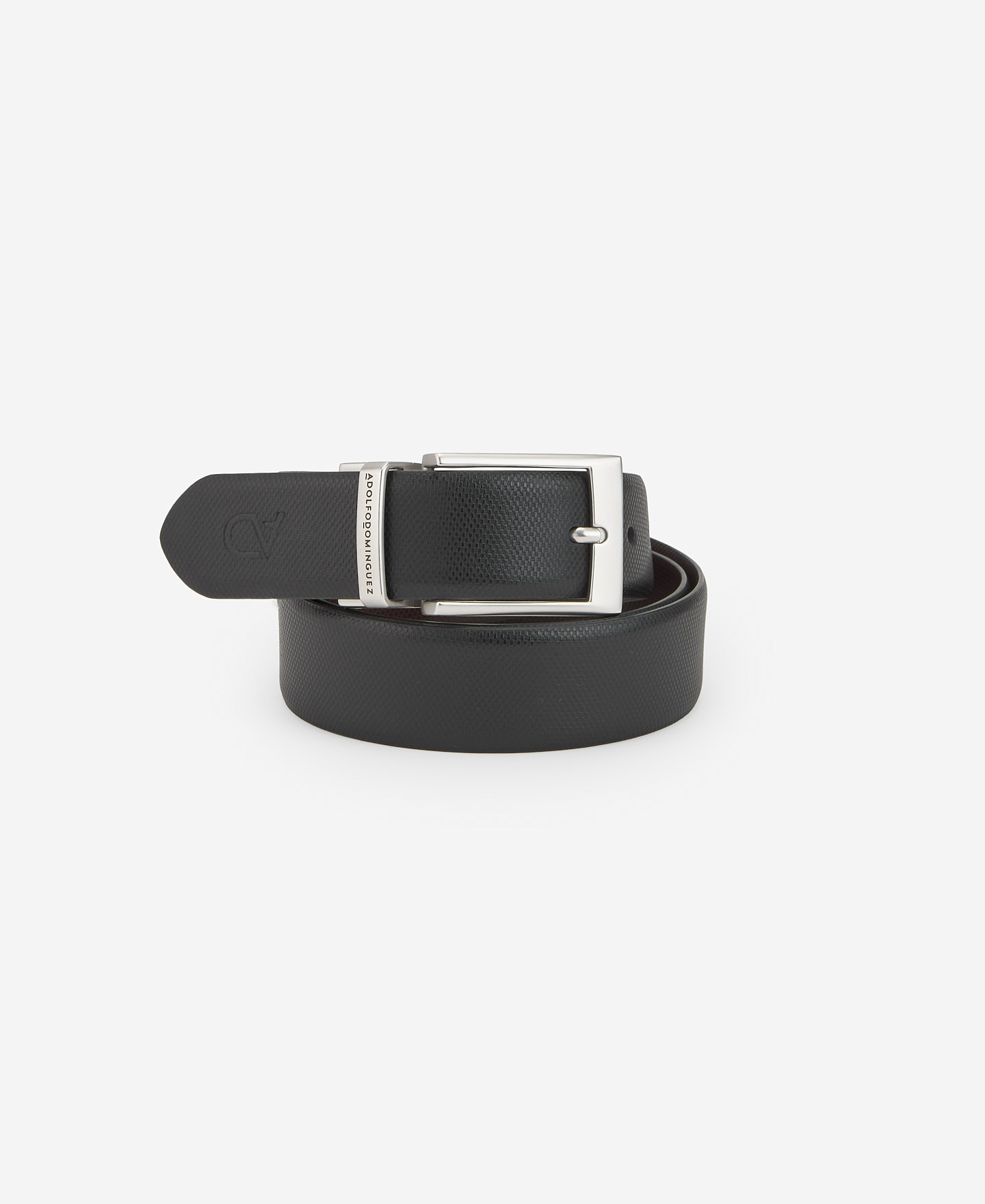 Responsible leather reversible belt image number 1