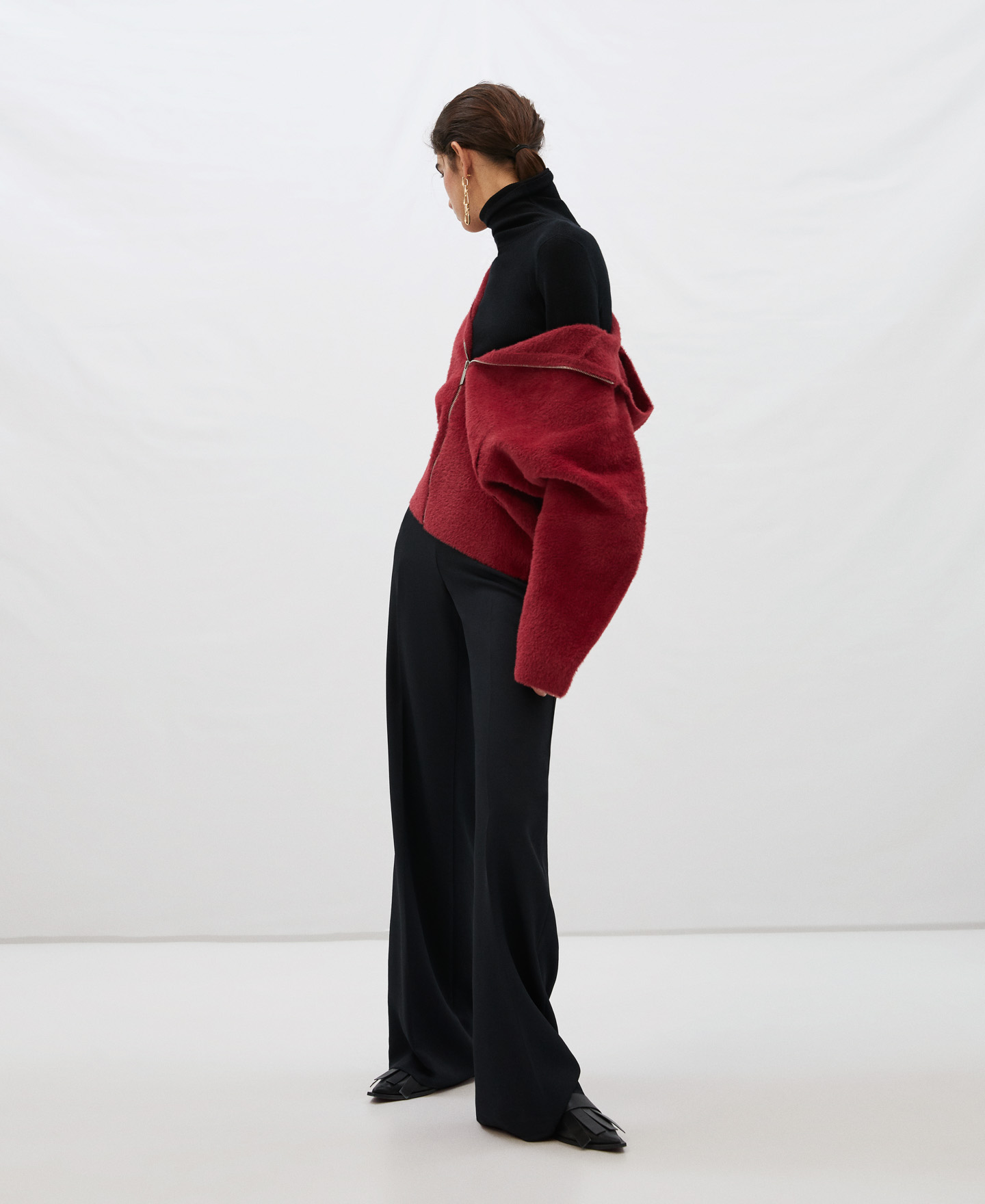 Bat sleeve hoodie image number 1