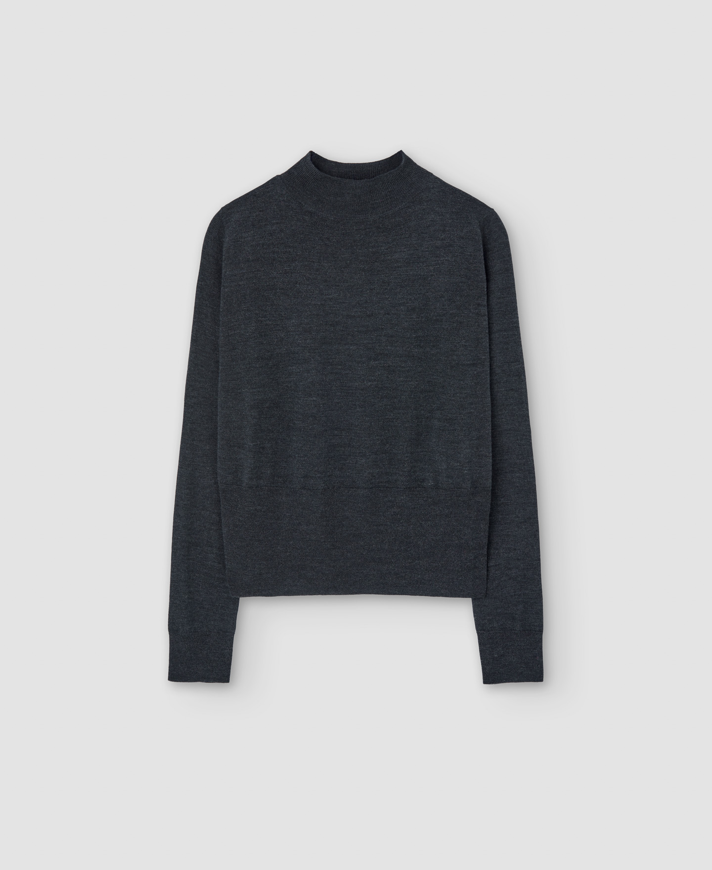 Merino wool high collar sweater image number 4