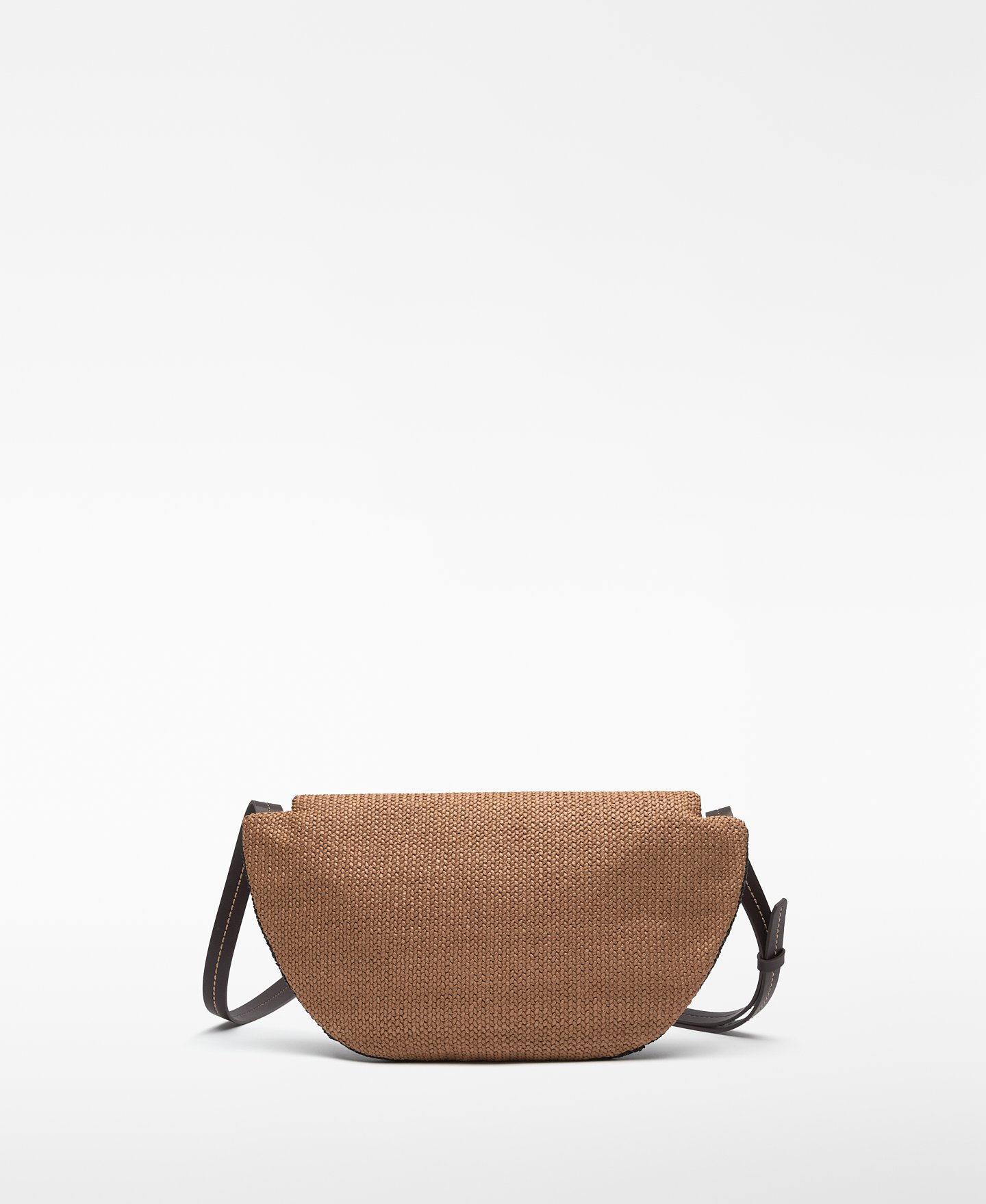 Bolso riñonera textura rafia mujer image number 1