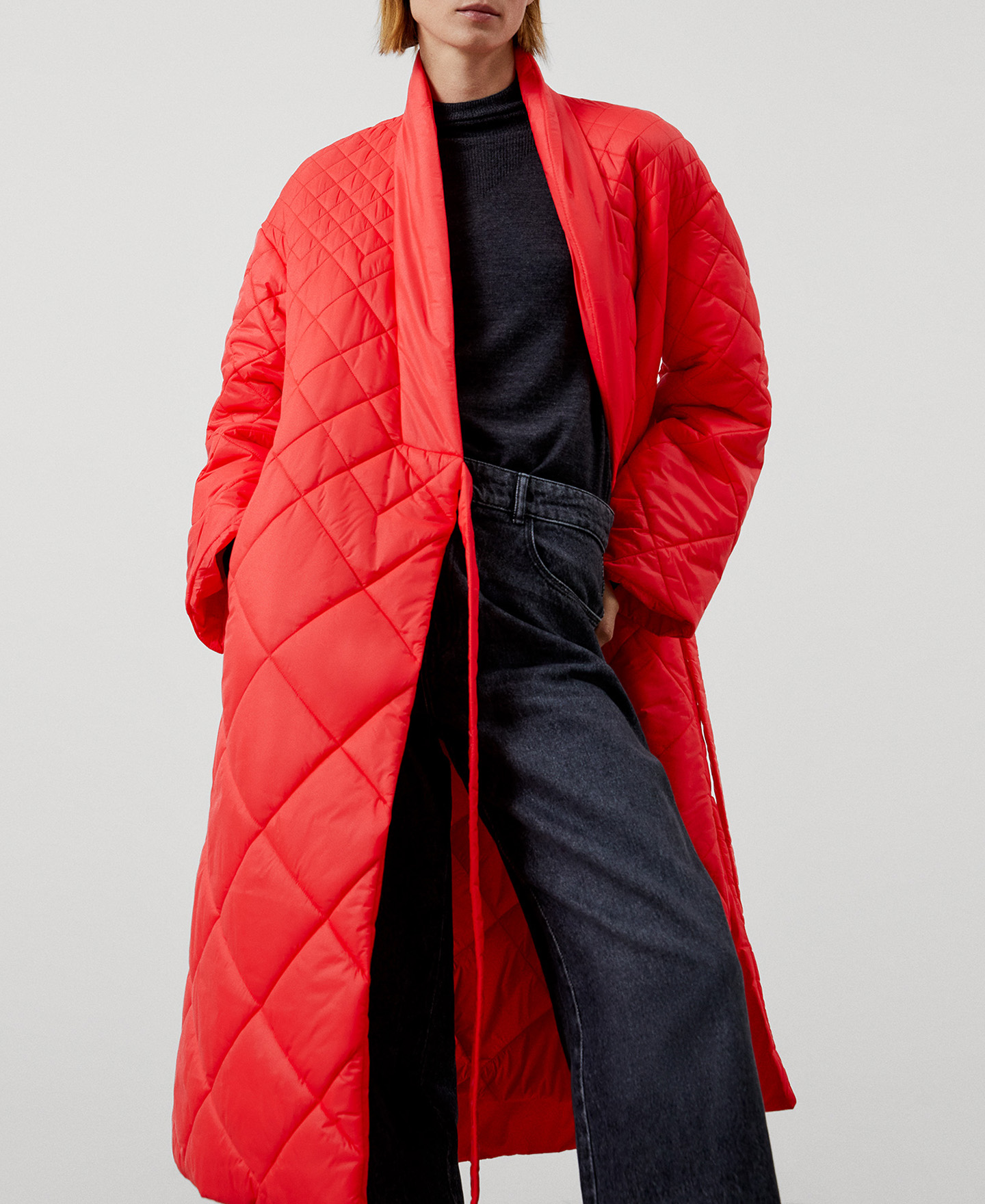 Recycled nylon padded coat image number 0