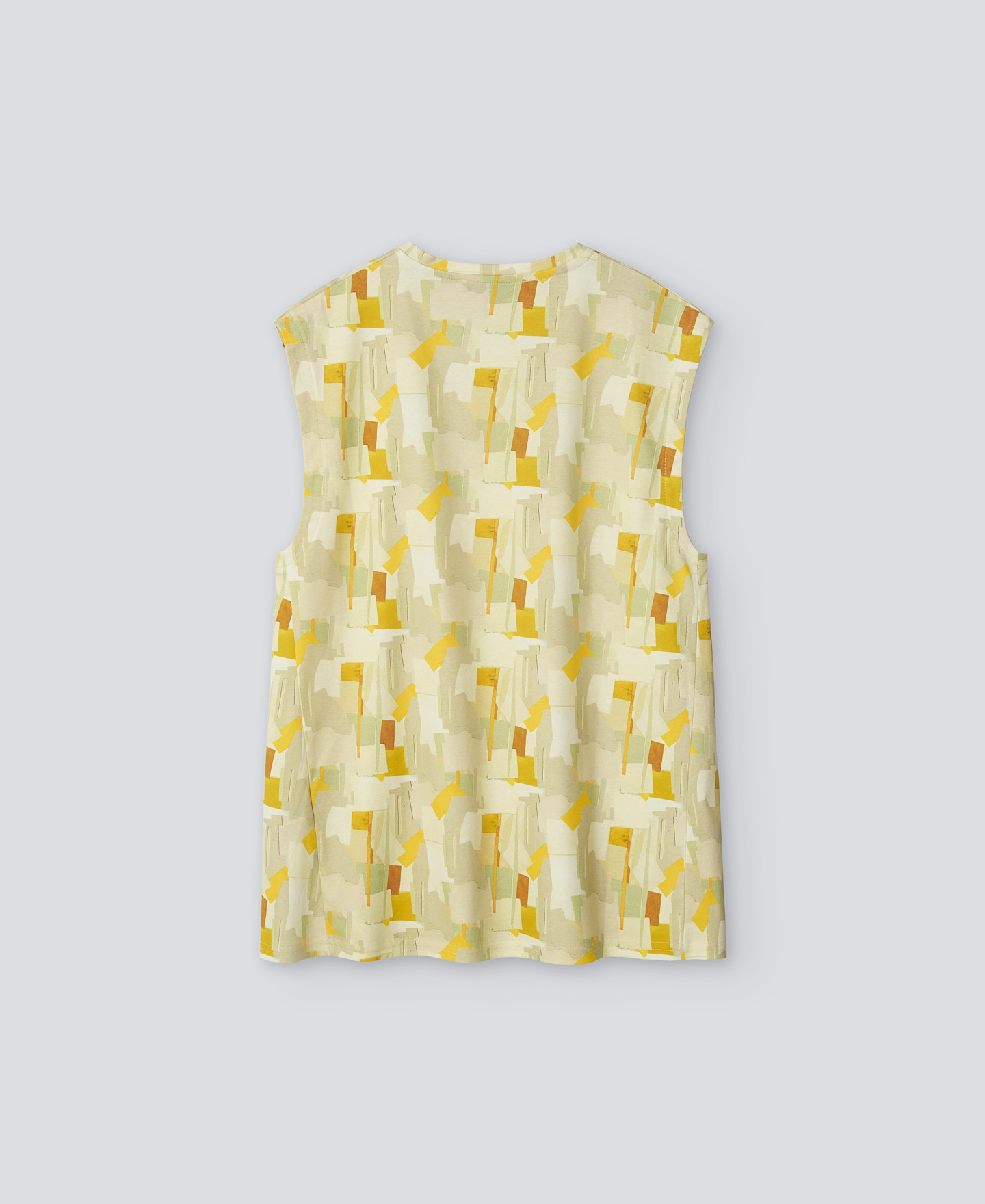 V-neck printed T-shirt woman image number 5
