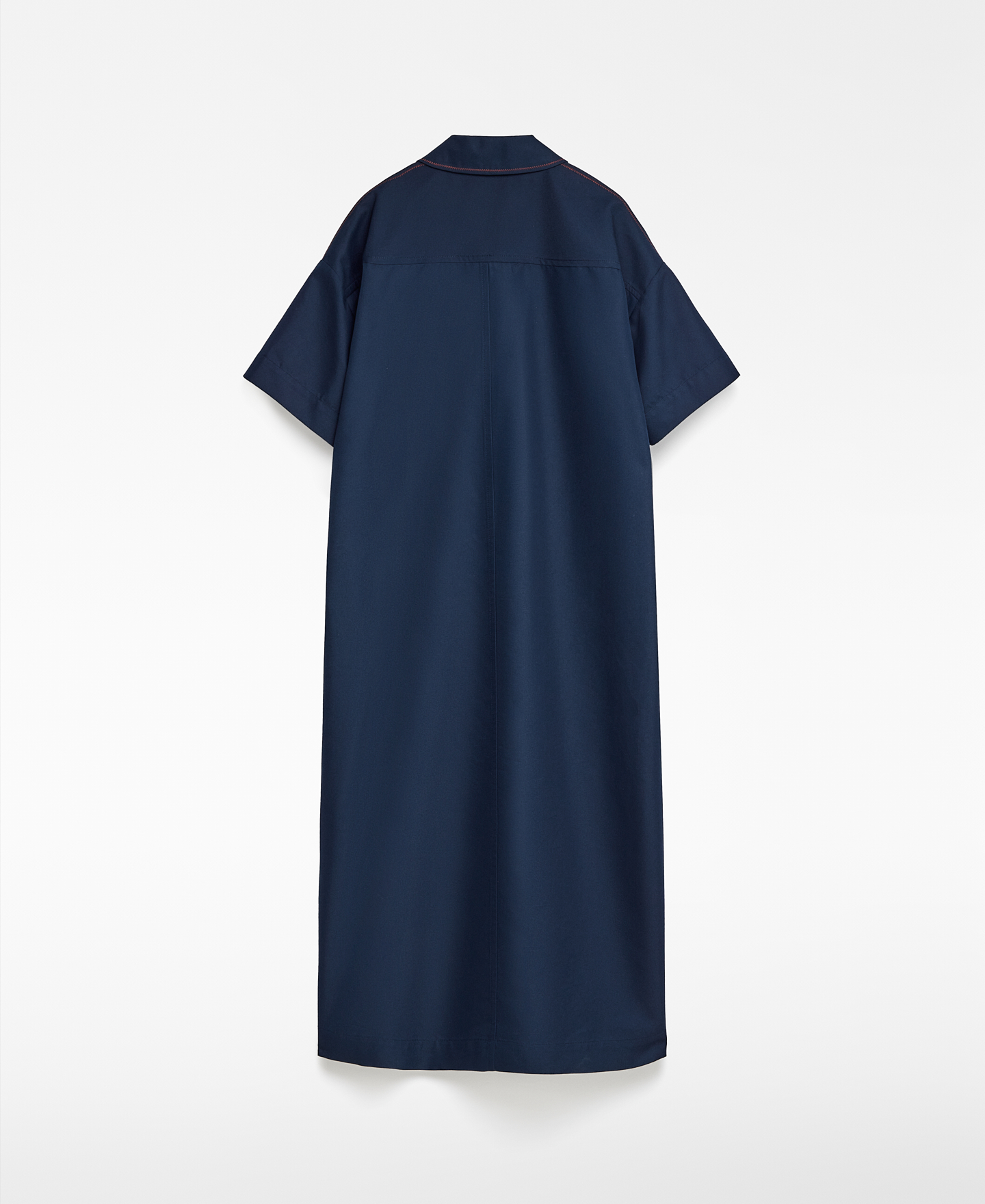 Straight shirt dress woman image number 5